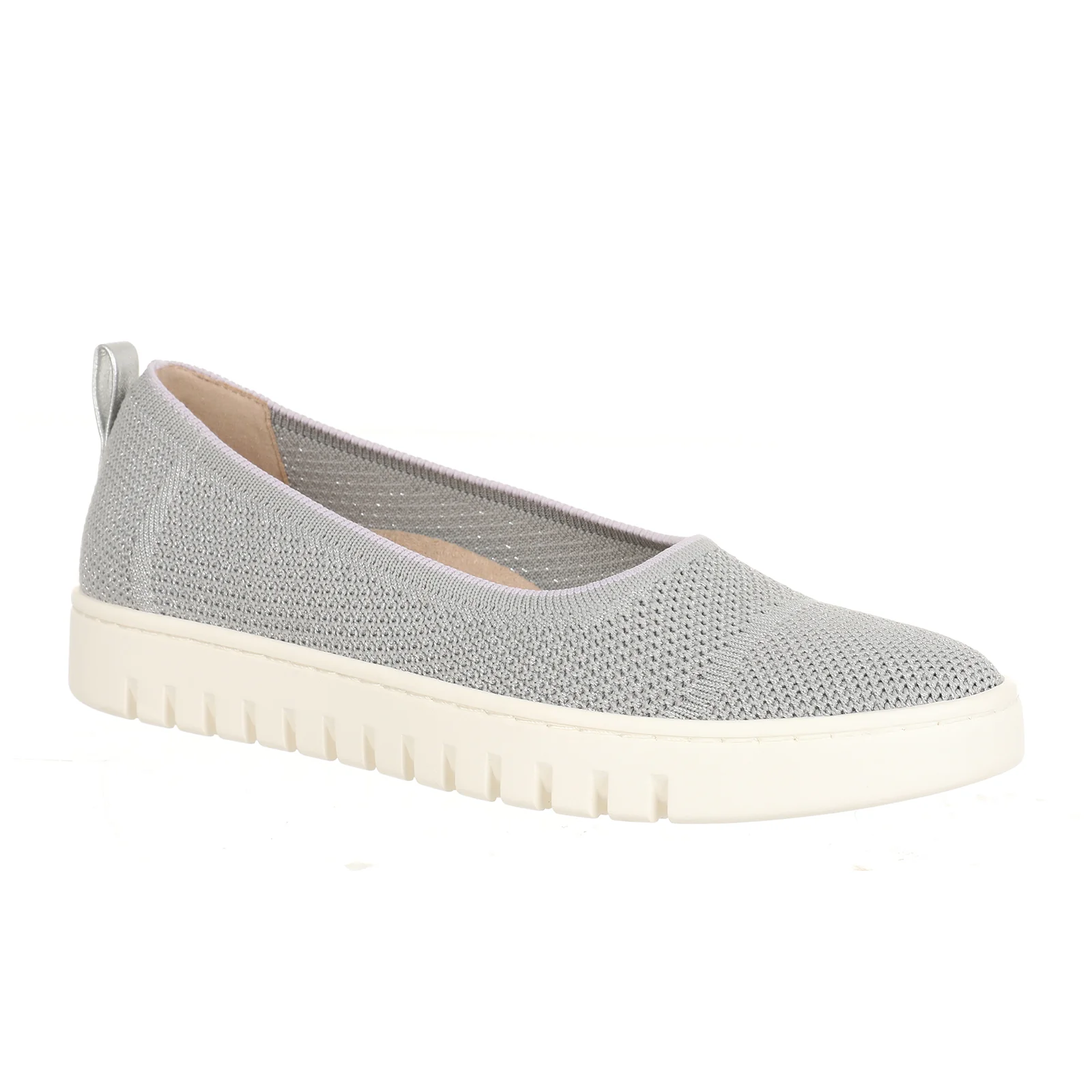 Vionic Uptown Skimmer Knit Slip On (Women) - Light Grey