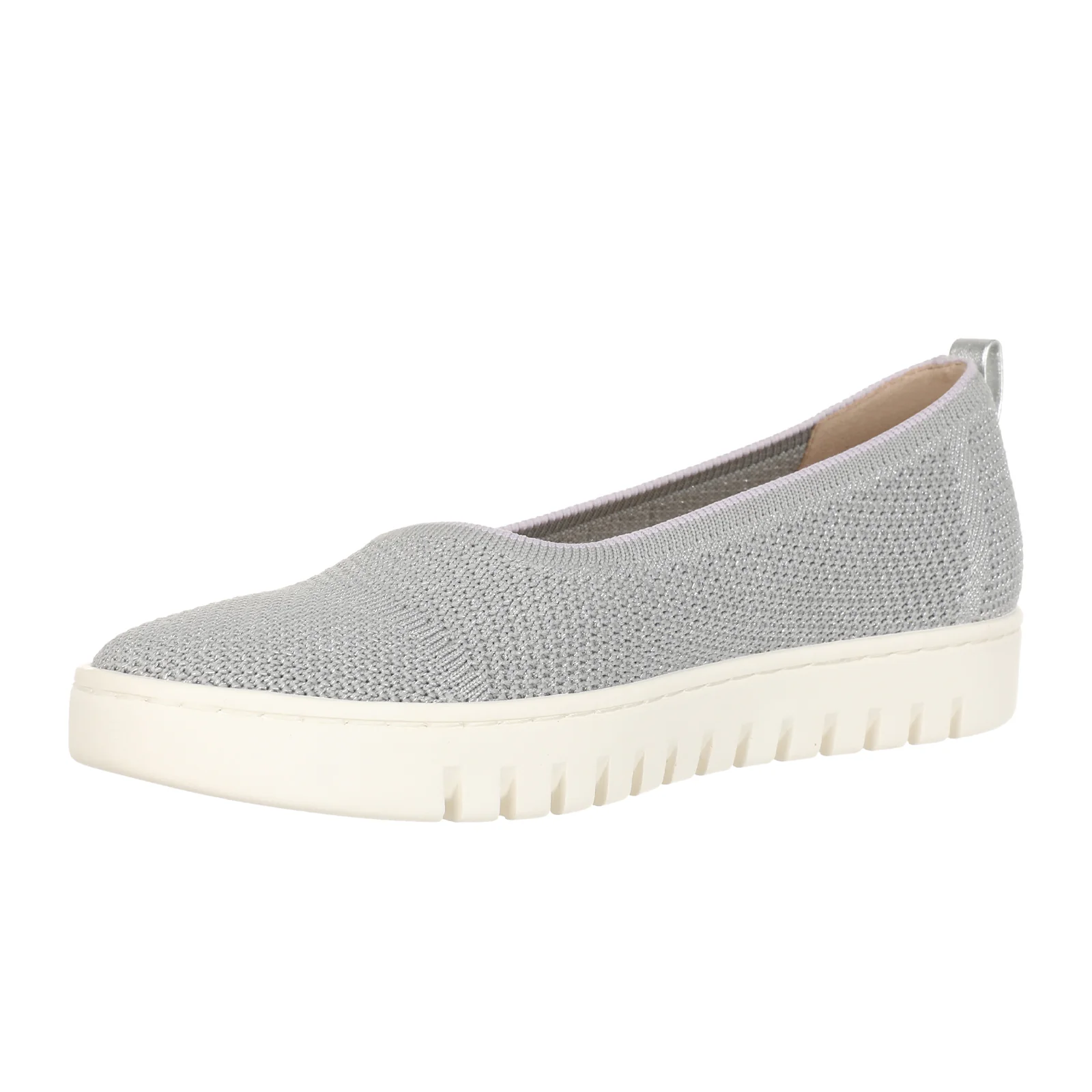 Vionic Uptown Skimmer Knit Slip On (Women) - Light Grey - Image 2
