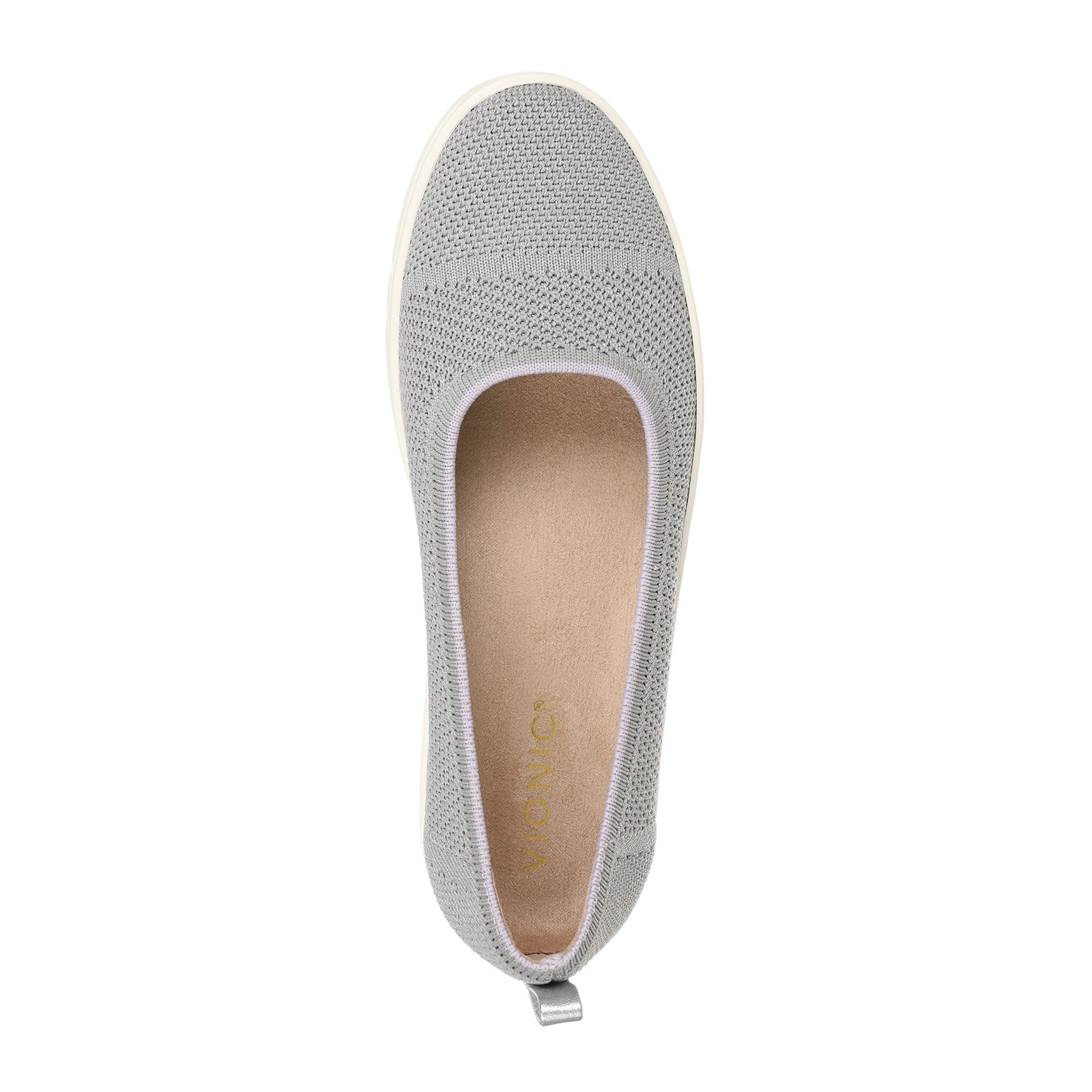 Vionic Uptown Skimmer Knit Slip On (Women) - Light Grey - Image 3