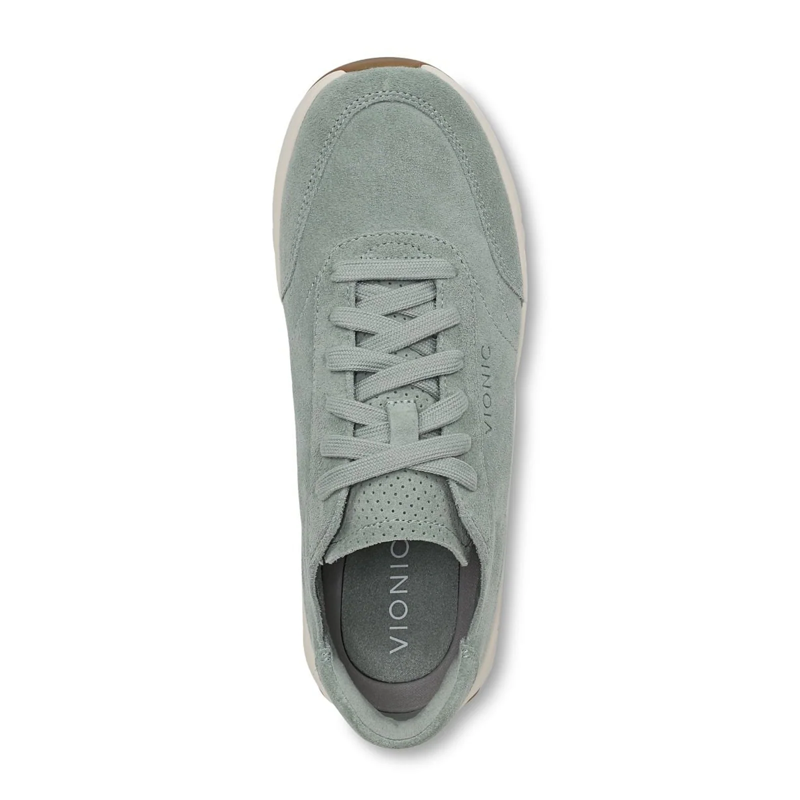 Vionic Uptown Sneaker (Women) - Iceburg Green Suede - Image 7