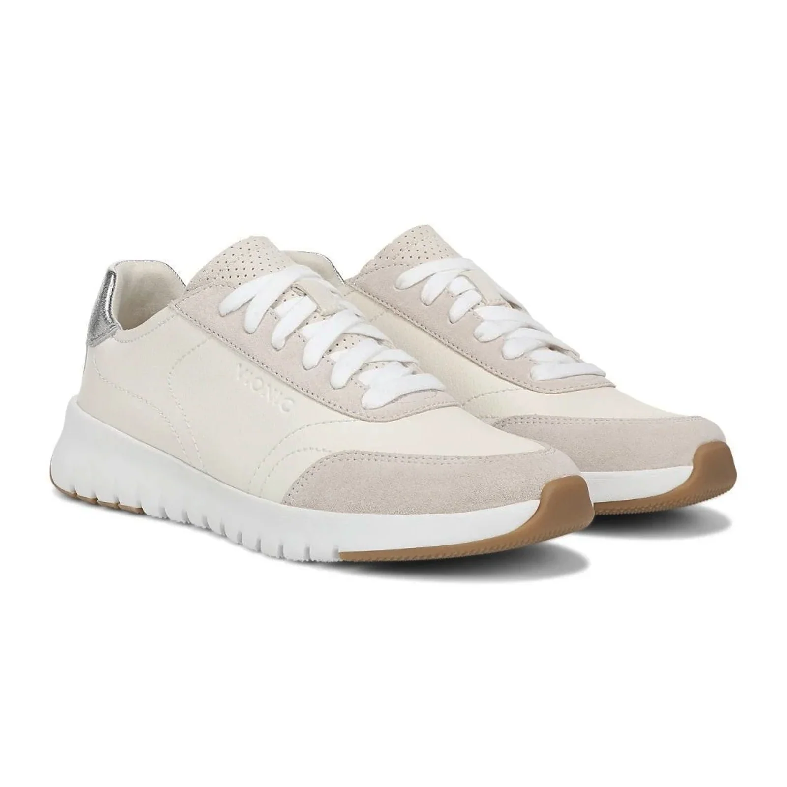 Vionic Uptown Sneaker (Women) - Ivory/Silver - Image 4