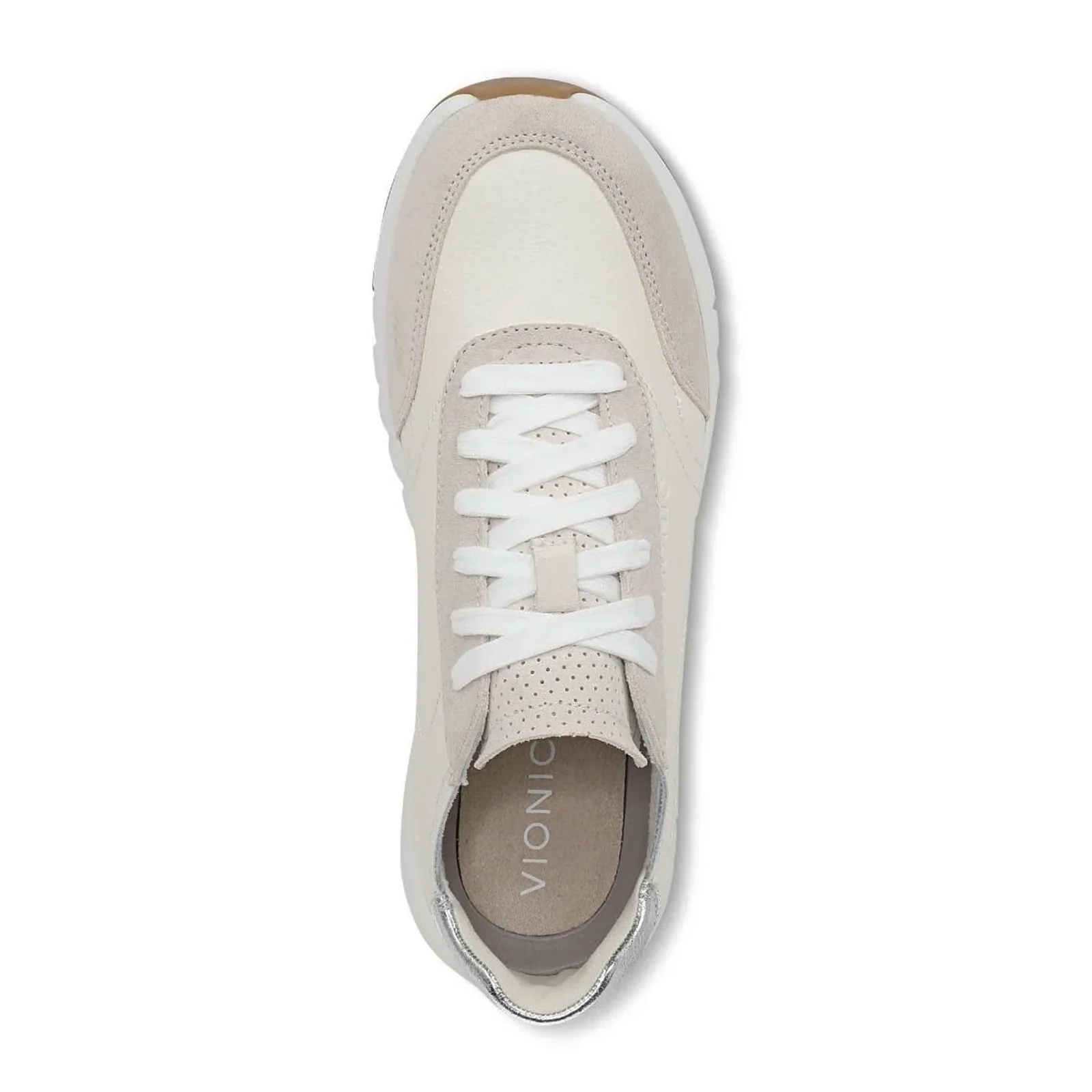 Vionic Uptown Sneaker (Women) - Ivory/Silver - Image 7