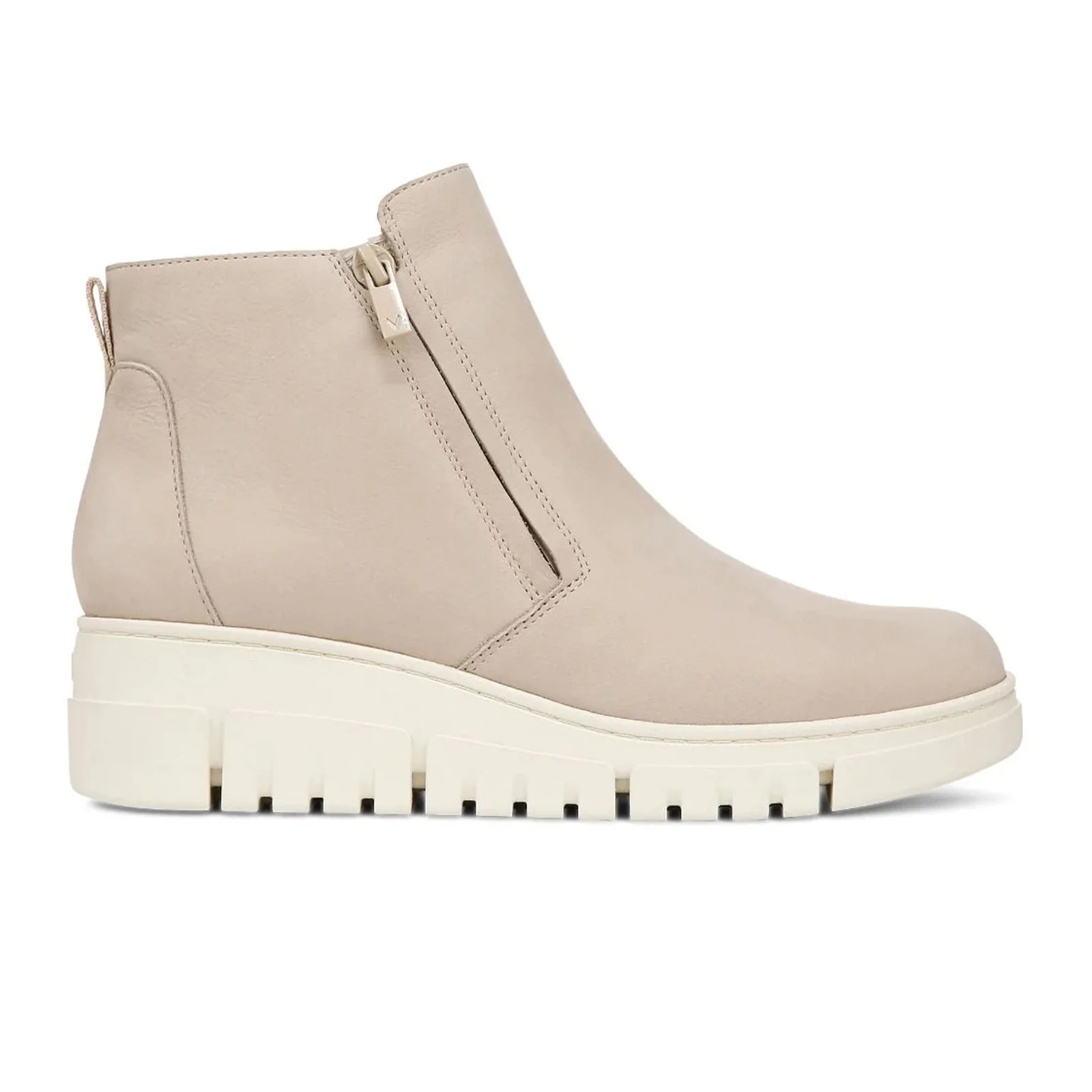 Vionic Uptown Sur Wedge Boot (Women) - Oatmeal