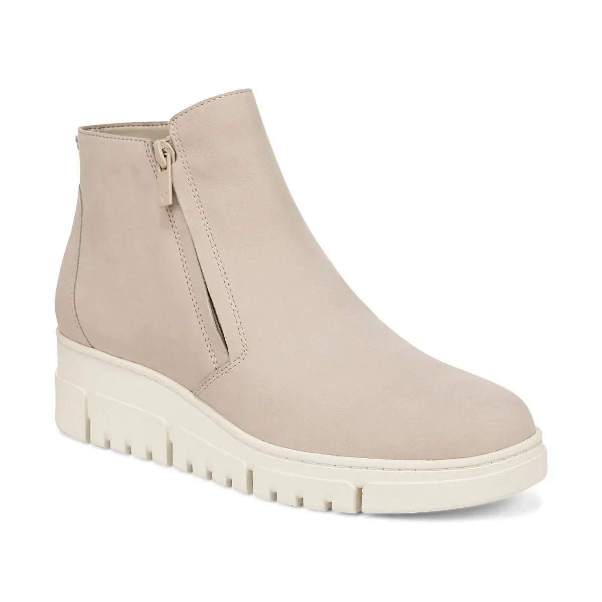 Vionic Uptown Sur Wedge Boot (Women) - Oatmeal - Image 3
