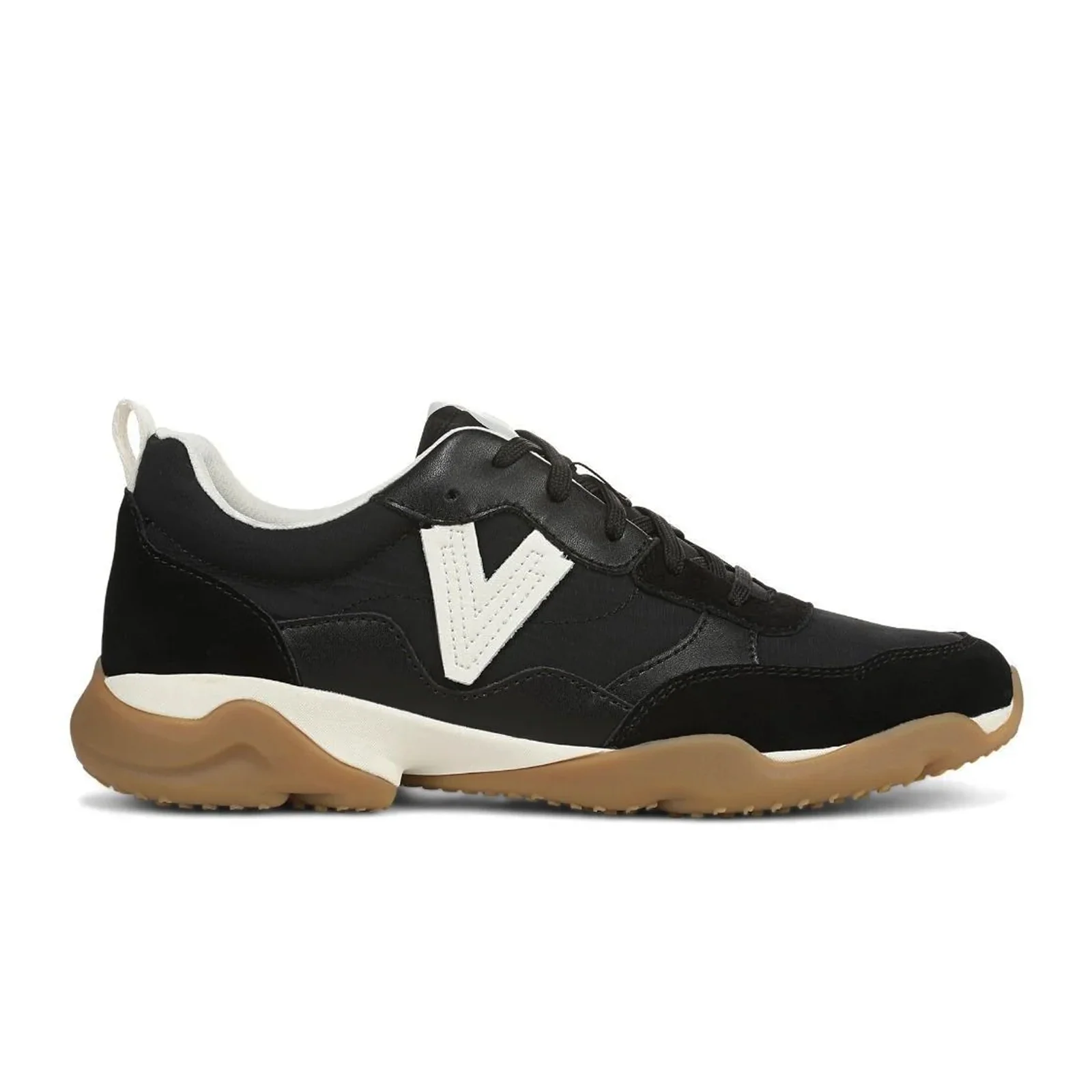 Vionic Walk Slim Glide Sneaker (Women) - Black Leather