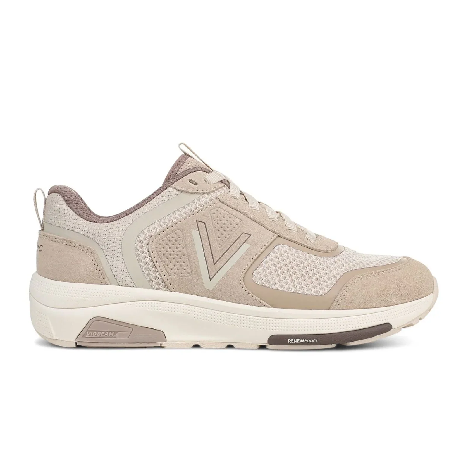 Vionic Walk Strider Knit Sneaker (Women) - Lucid Beige