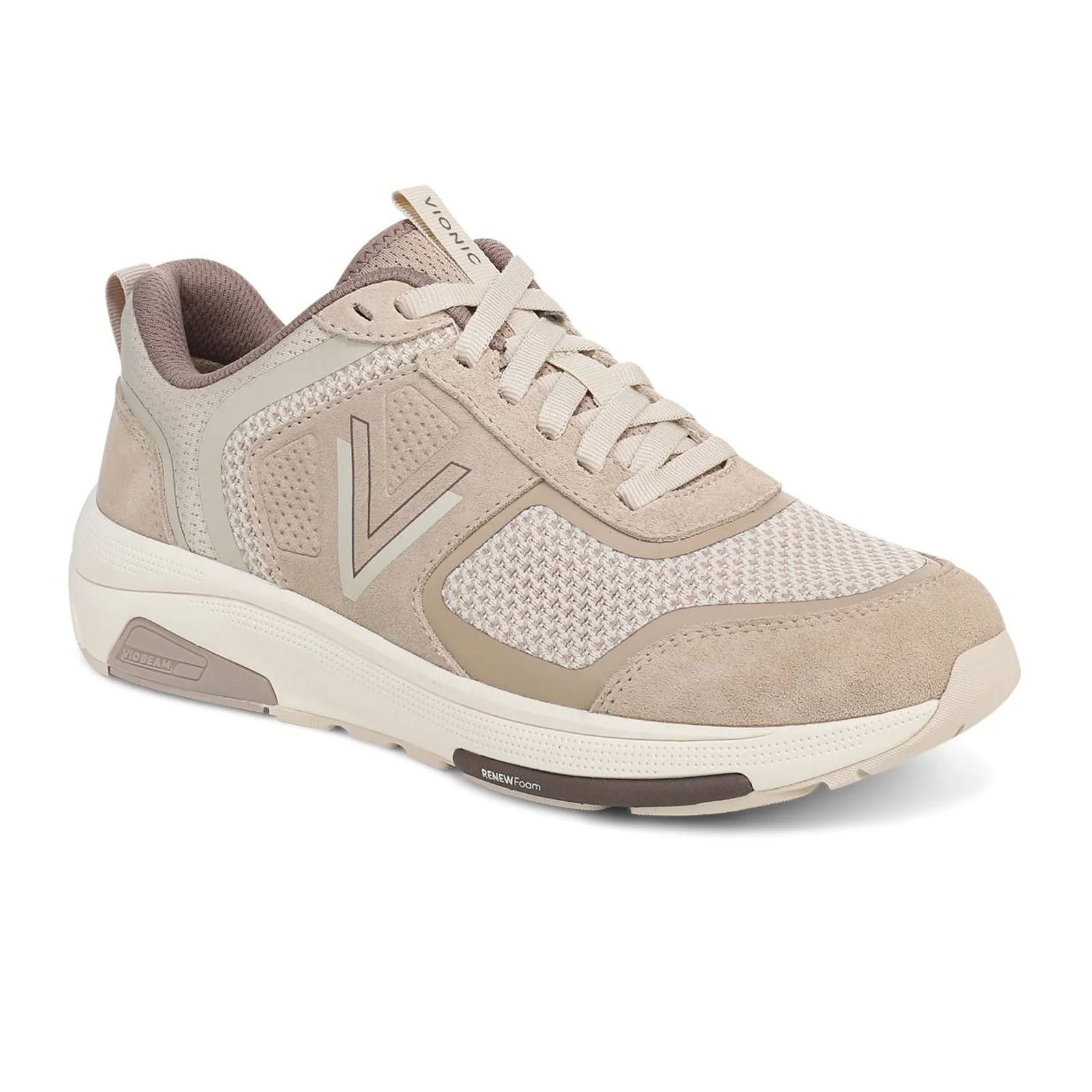 Vionic Walk Strider Knit Sneaker (Women) - Lucid Beige - Image 3