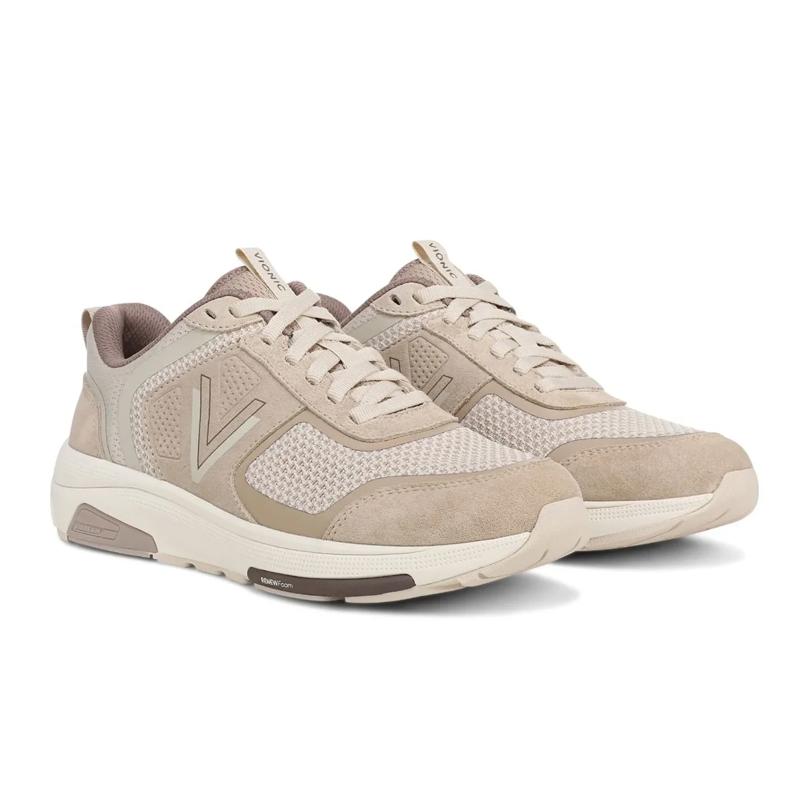Vionic Walk Strider Knit Sneaker (Women) - Lucid Beige - Image 5