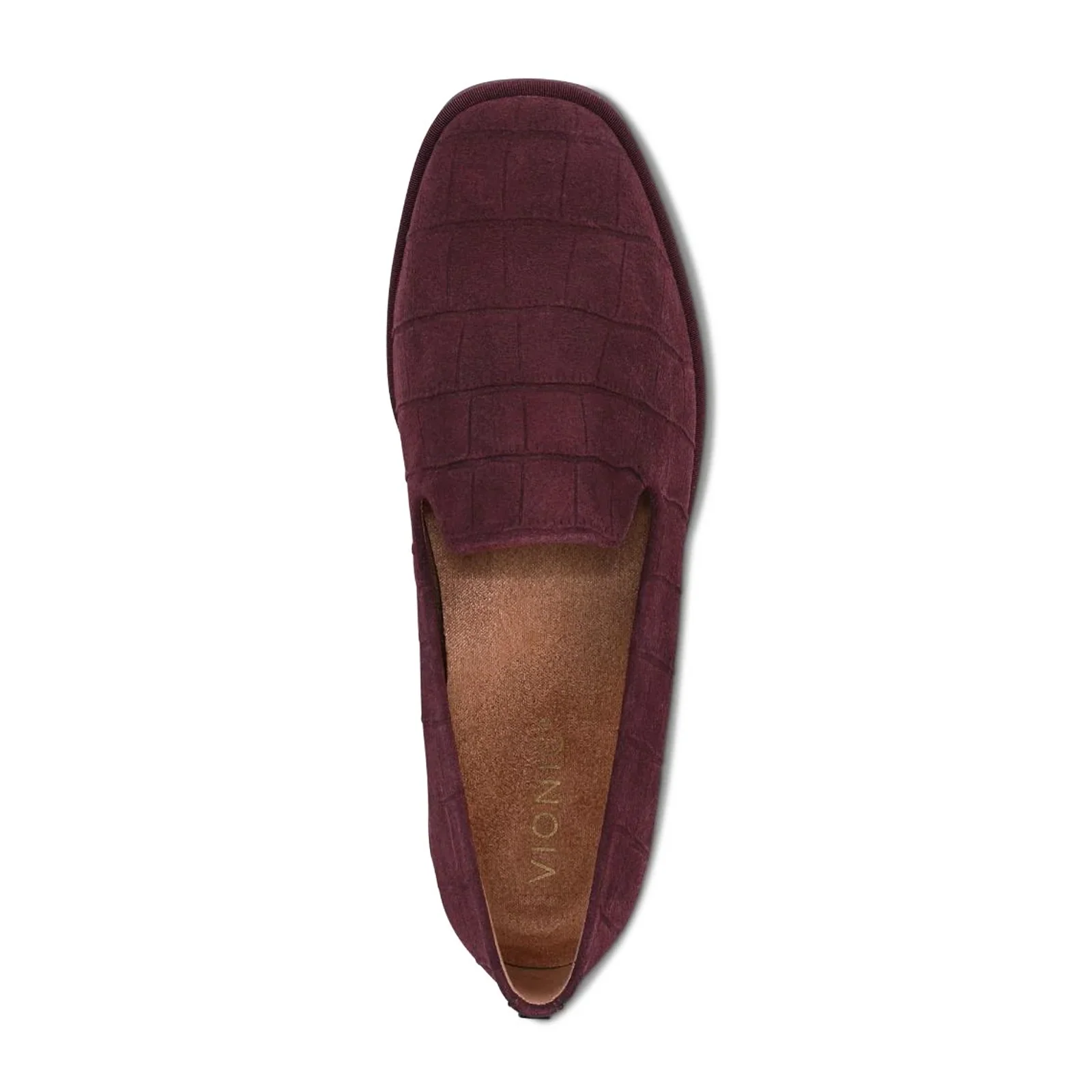 Vionic Willa 2.0 Flat (Women) - Cherry Jubilee Croc - Image 6