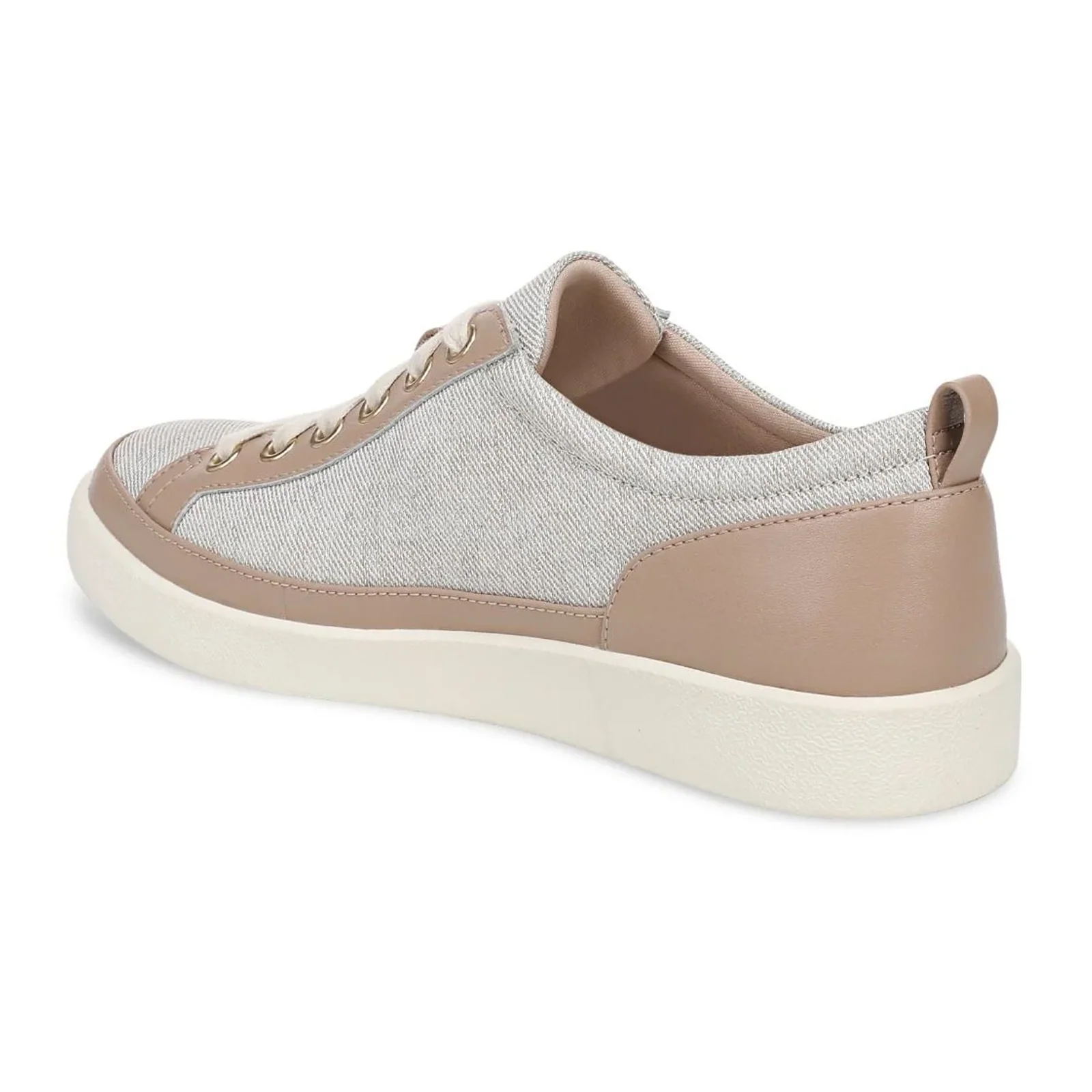 Vionic Winny Sneaker (Women) - Natural/Gold Canvas - Image 2