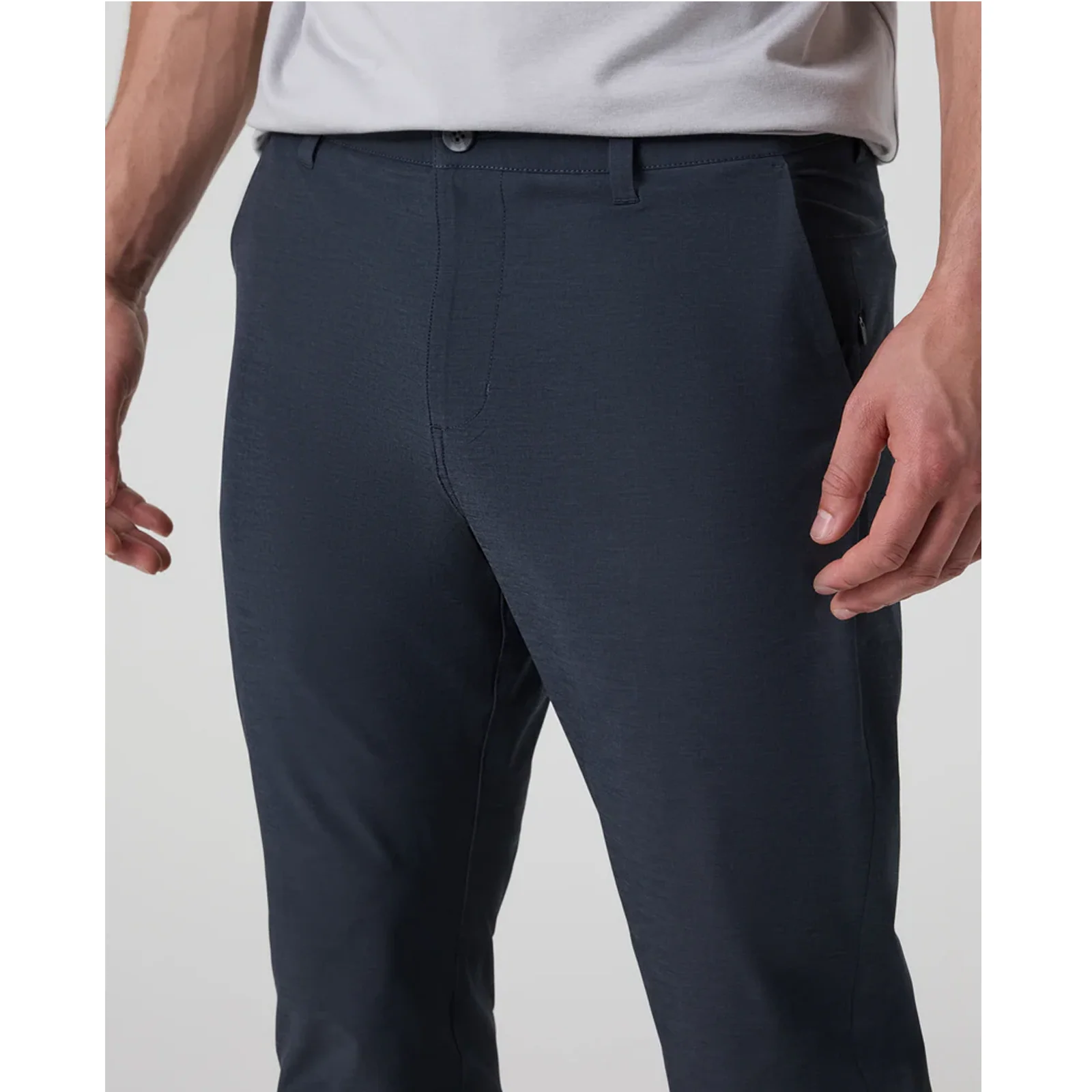 Vuori Aim Athletic Slim Fit 32" Pant (Men) - Navy - Image 3