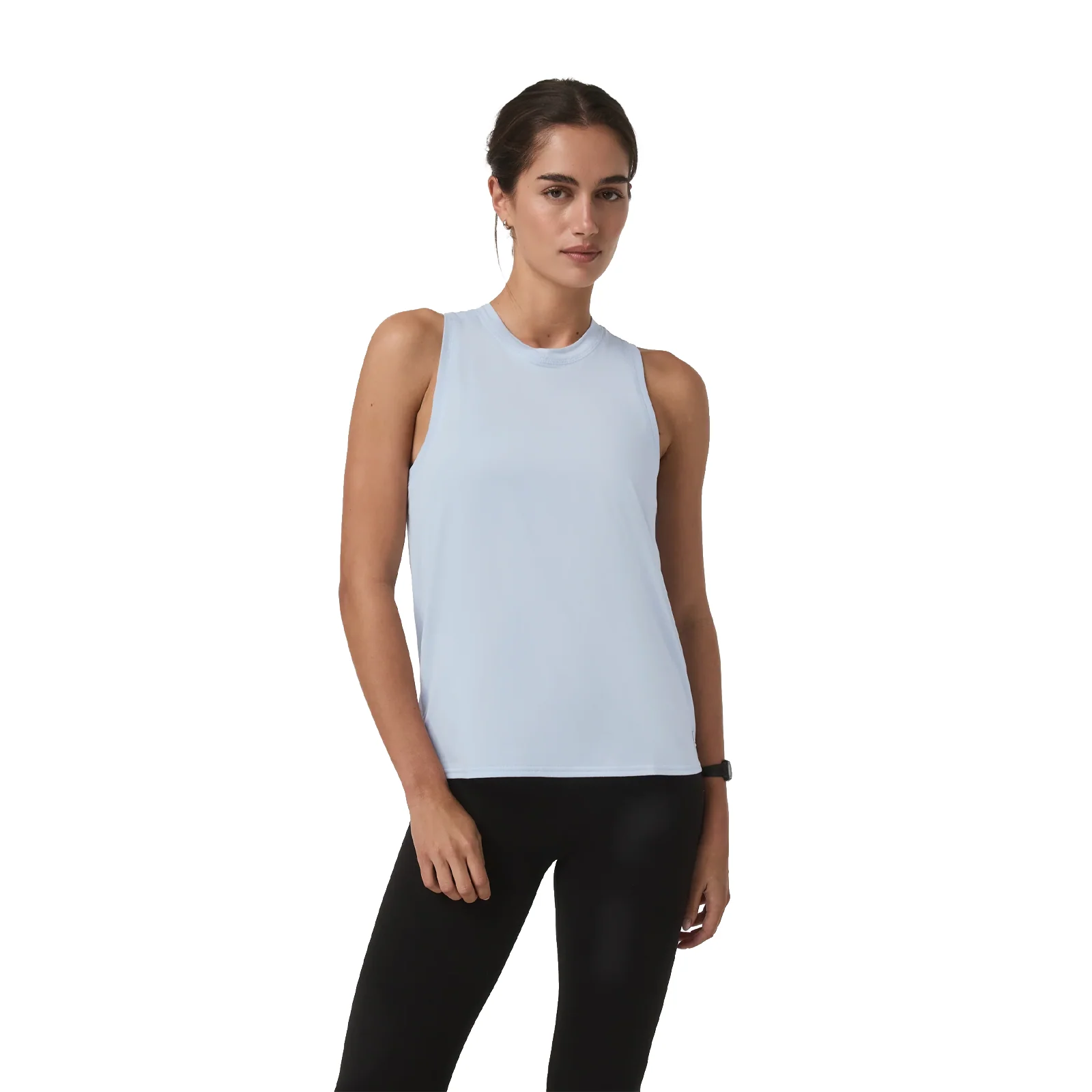Vuori Energy Top Long (Women) - Soft Sky Heather