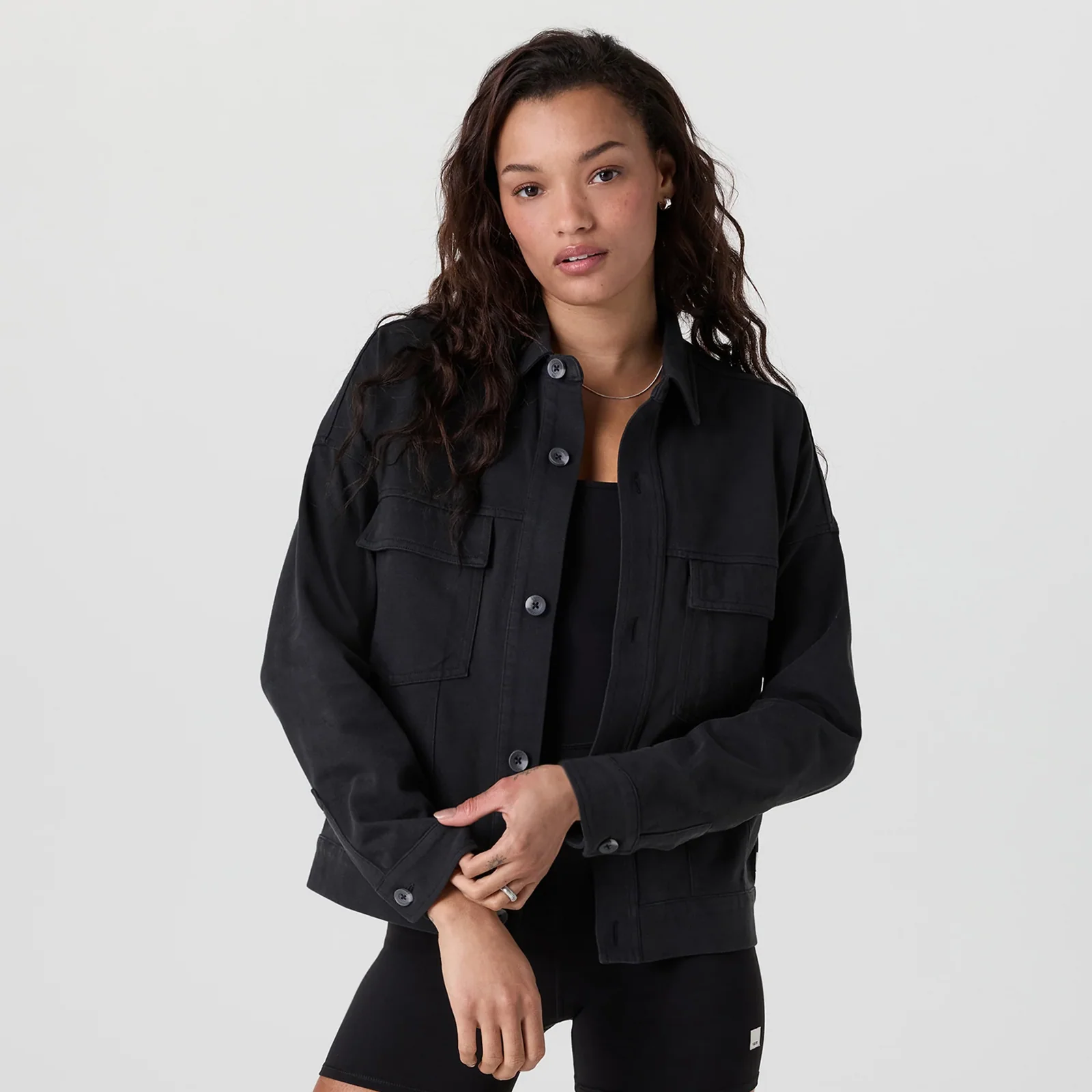 Vuori Mackenzie Jacket (Women) - Washed Black - Image 4