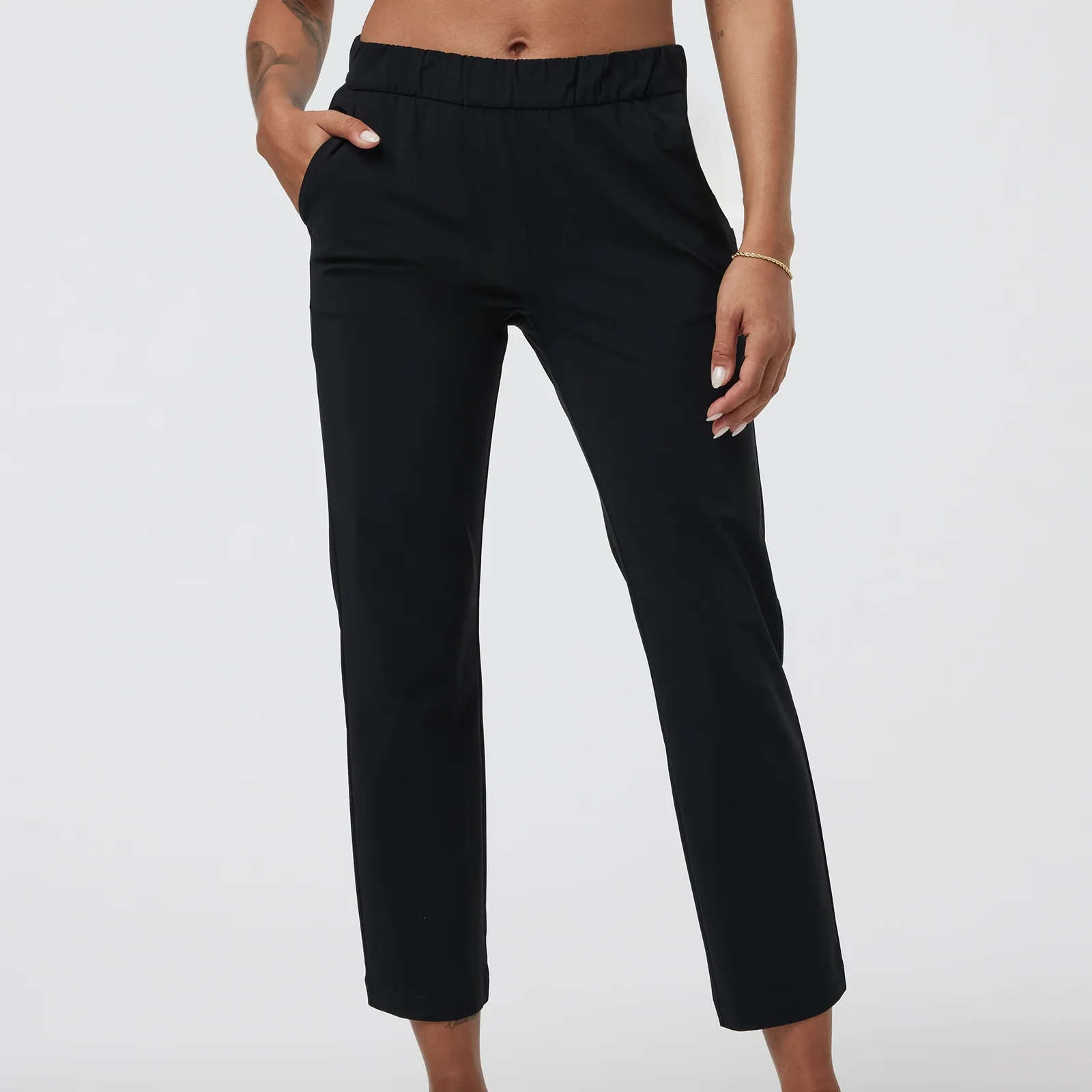 Vuori Miles Ankle Pant (Women) - Black