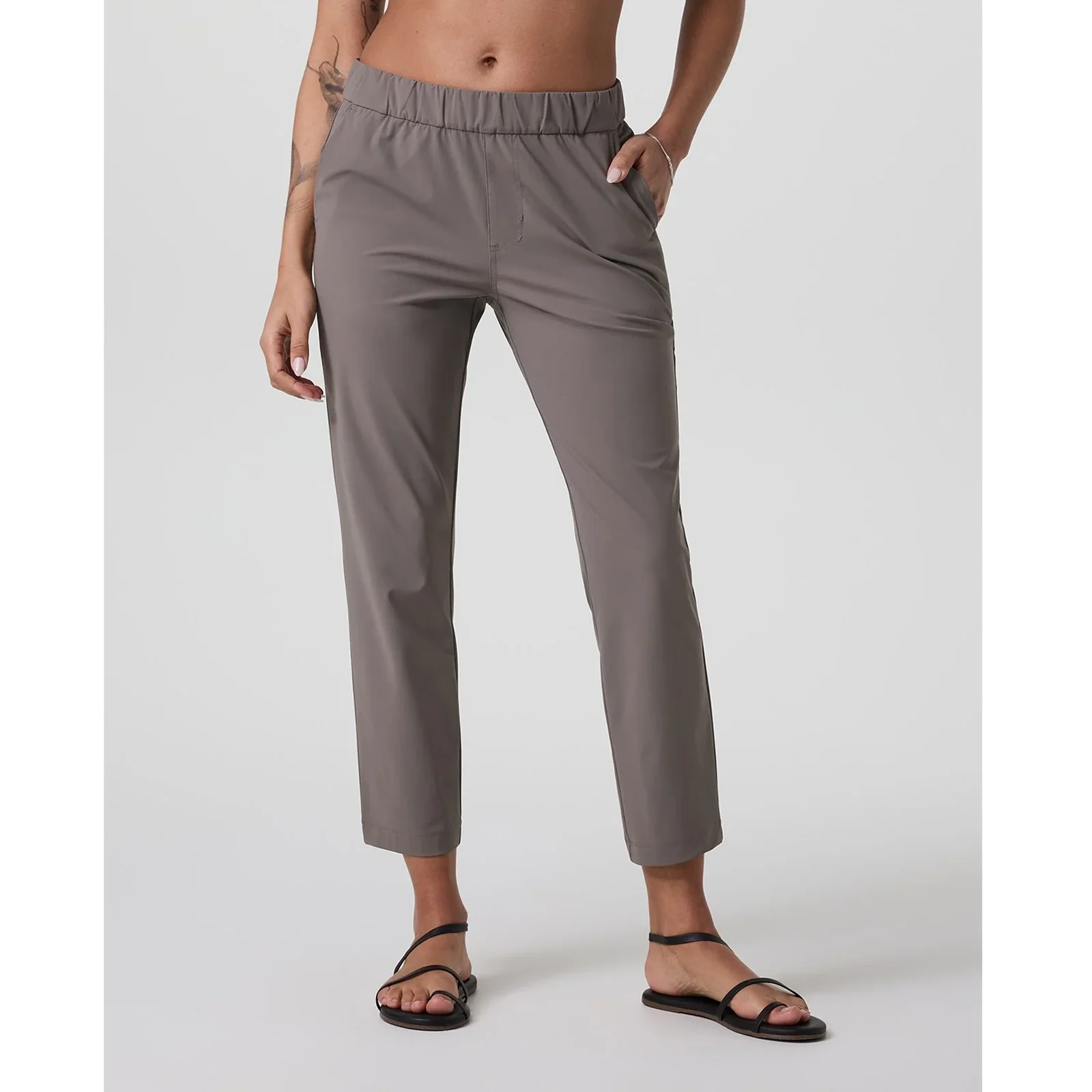 Vuori Miles Ankle Pant (Women) - Chia - Image 2