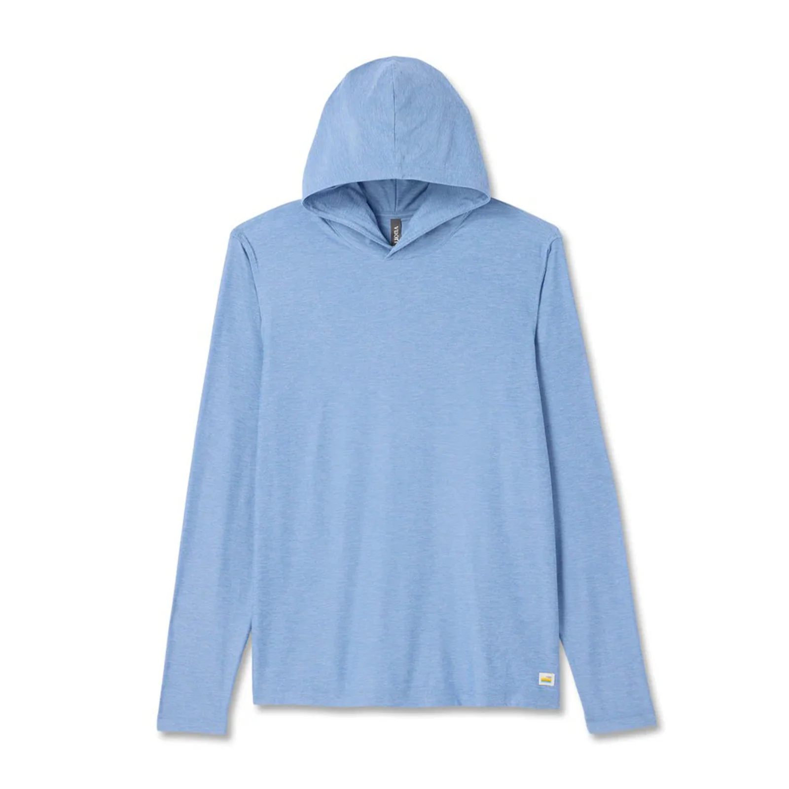 Vuori Strato Tech Hoodie (Men) - Isle Blue Heather