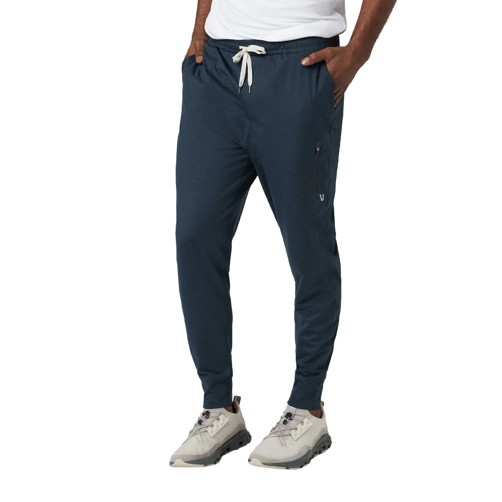 Vuori Sunday Performance 28" Jogger (Men) - Ink Heather - Image 2