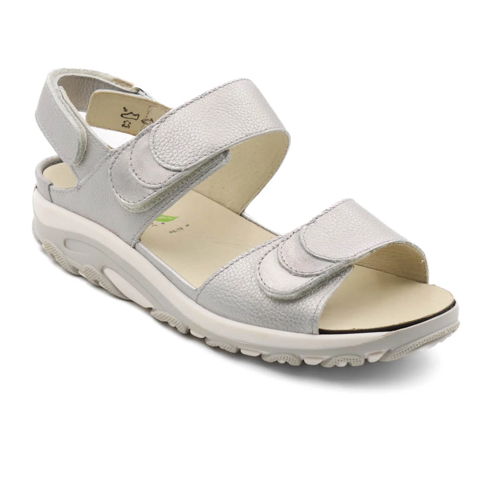 Waldlaufer Willow 448012 Backstrap Sandal (Women) - Taupe - Image 3