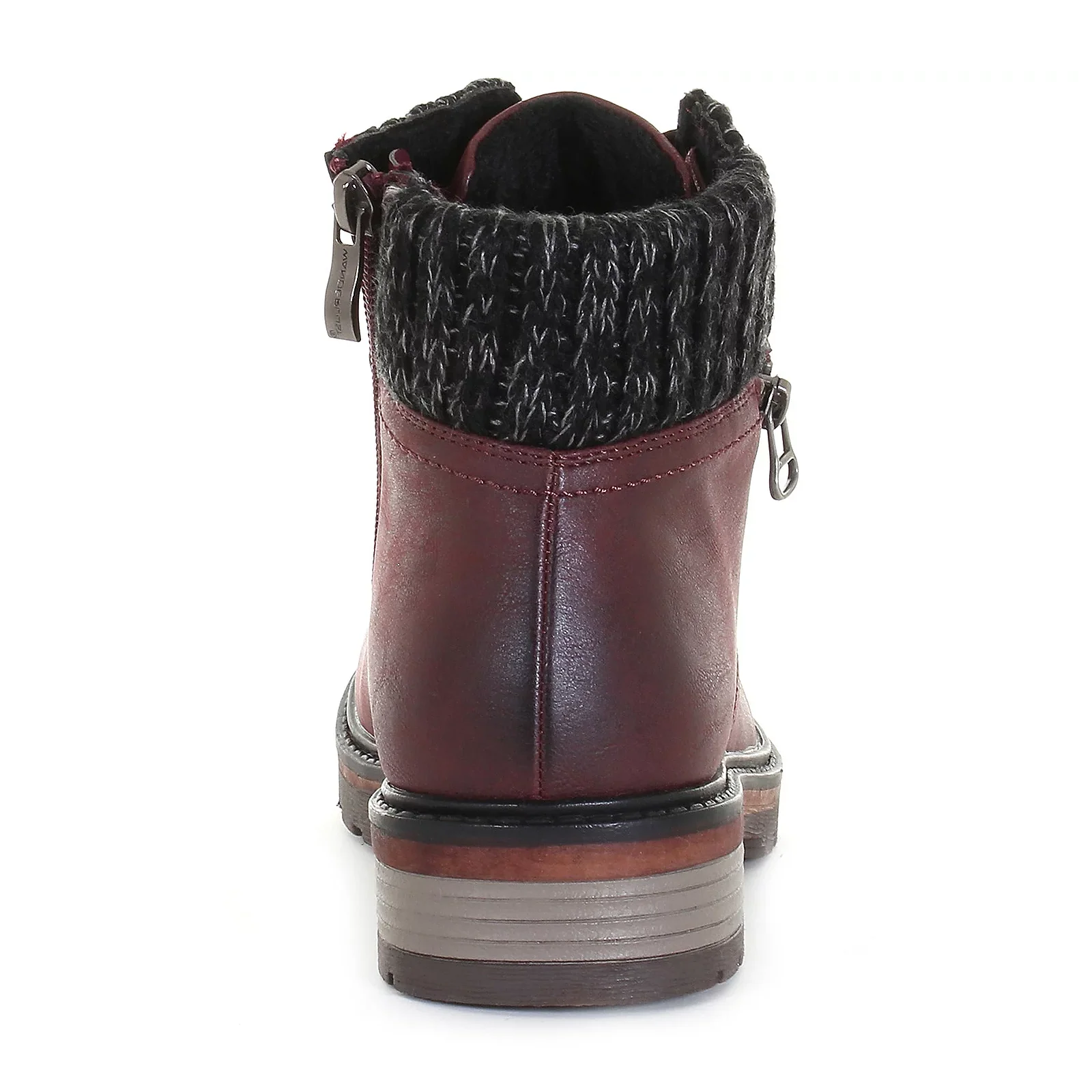 Wanderlust Amy Ankle Boot (Women) - Burgundy - Image 4