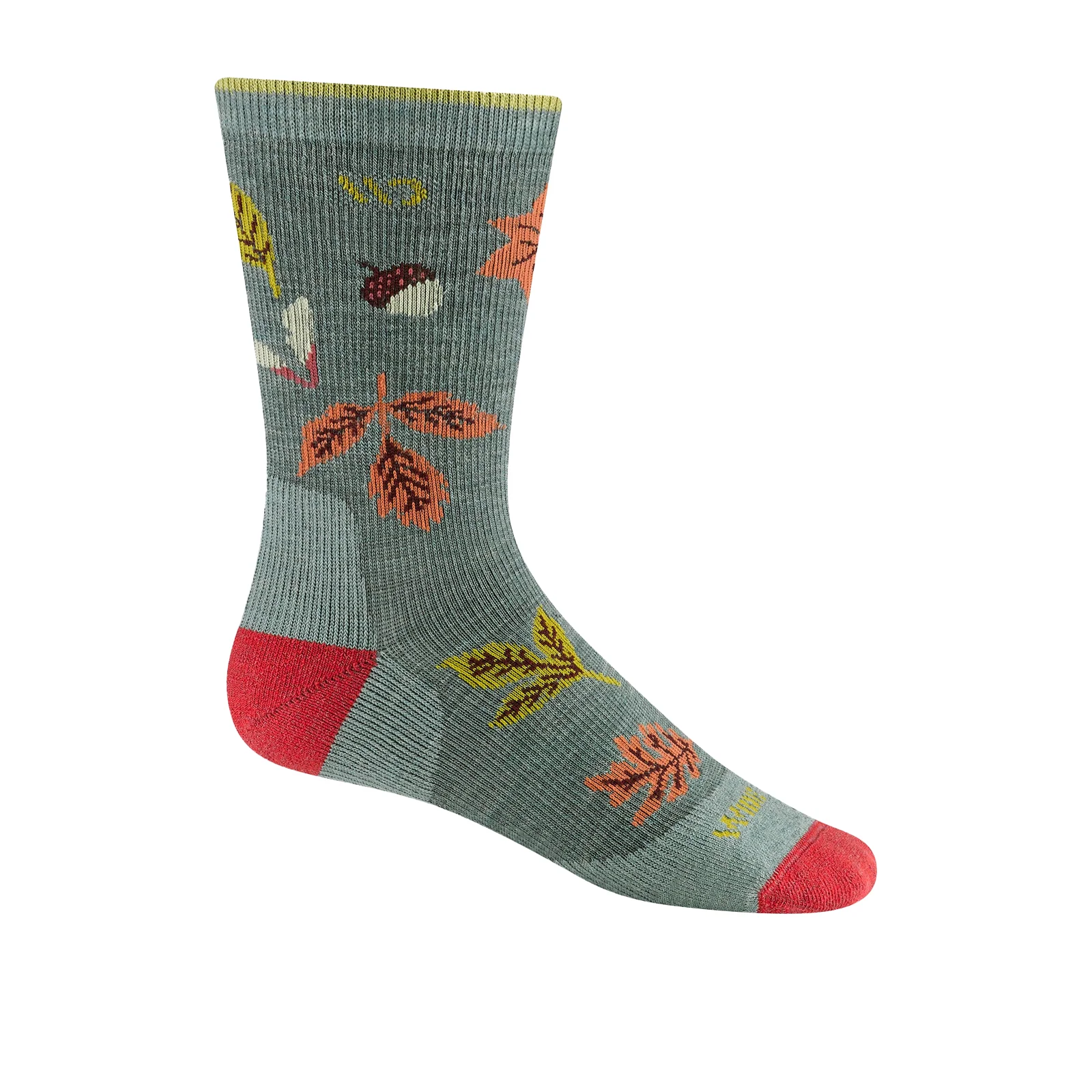 Wide Open Fall In Love Cushioned Crew Sock (Women) - Seafoam