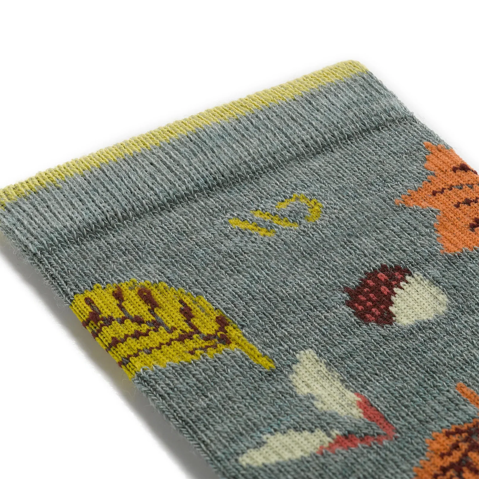 Wide Open Fall In Love Cushioned Crew Sock (Women) - Seafoam - Image 2