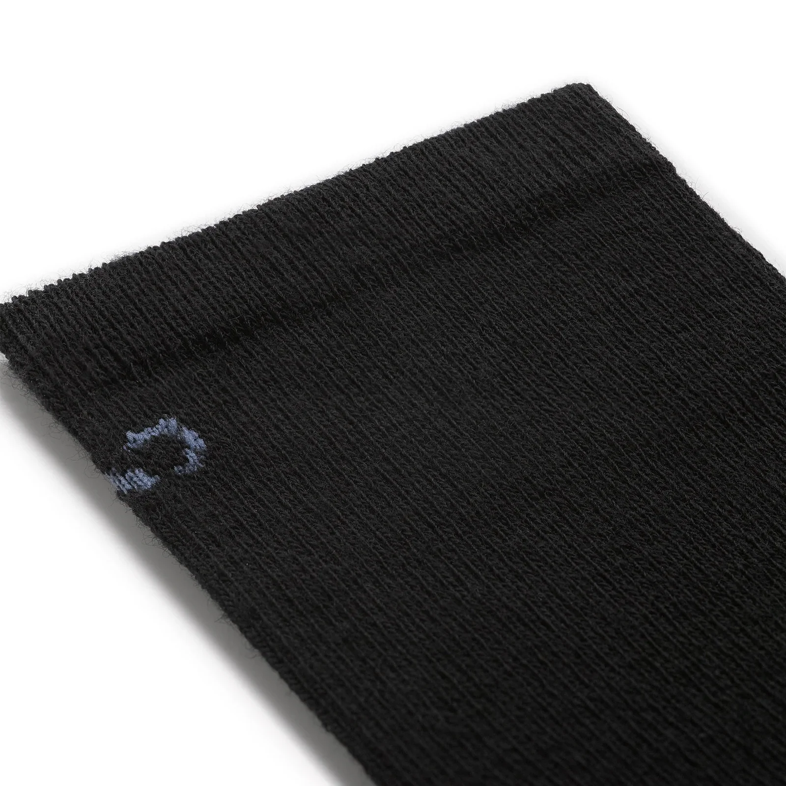 Wide Open Solid Basic Lightweight Crew Sock (Women) - Black - Image 5