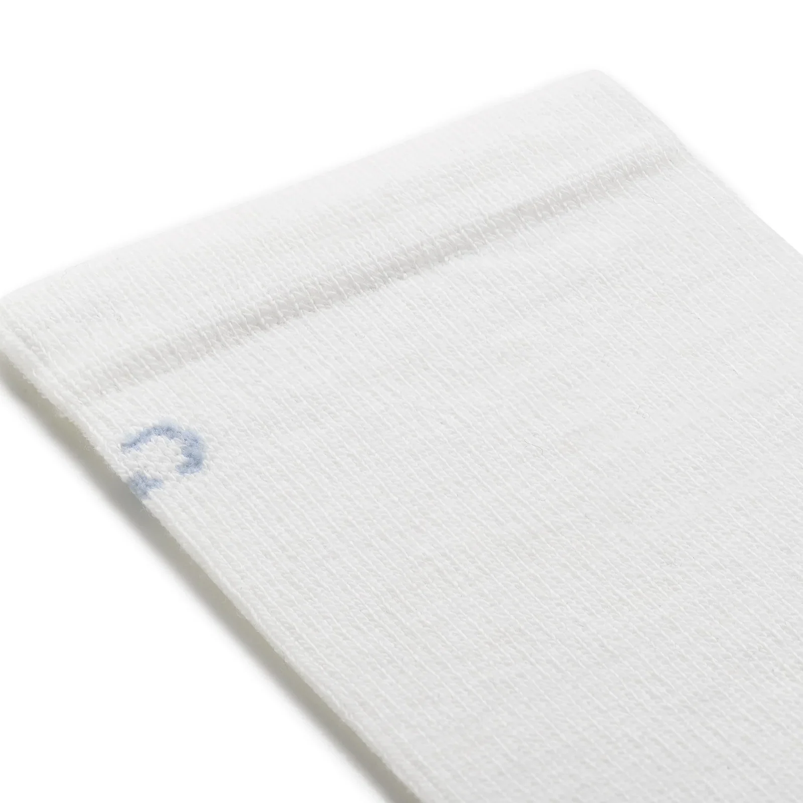Wide Open Solid Basic Lightweight Crew Sock (Women) - White - Image 5