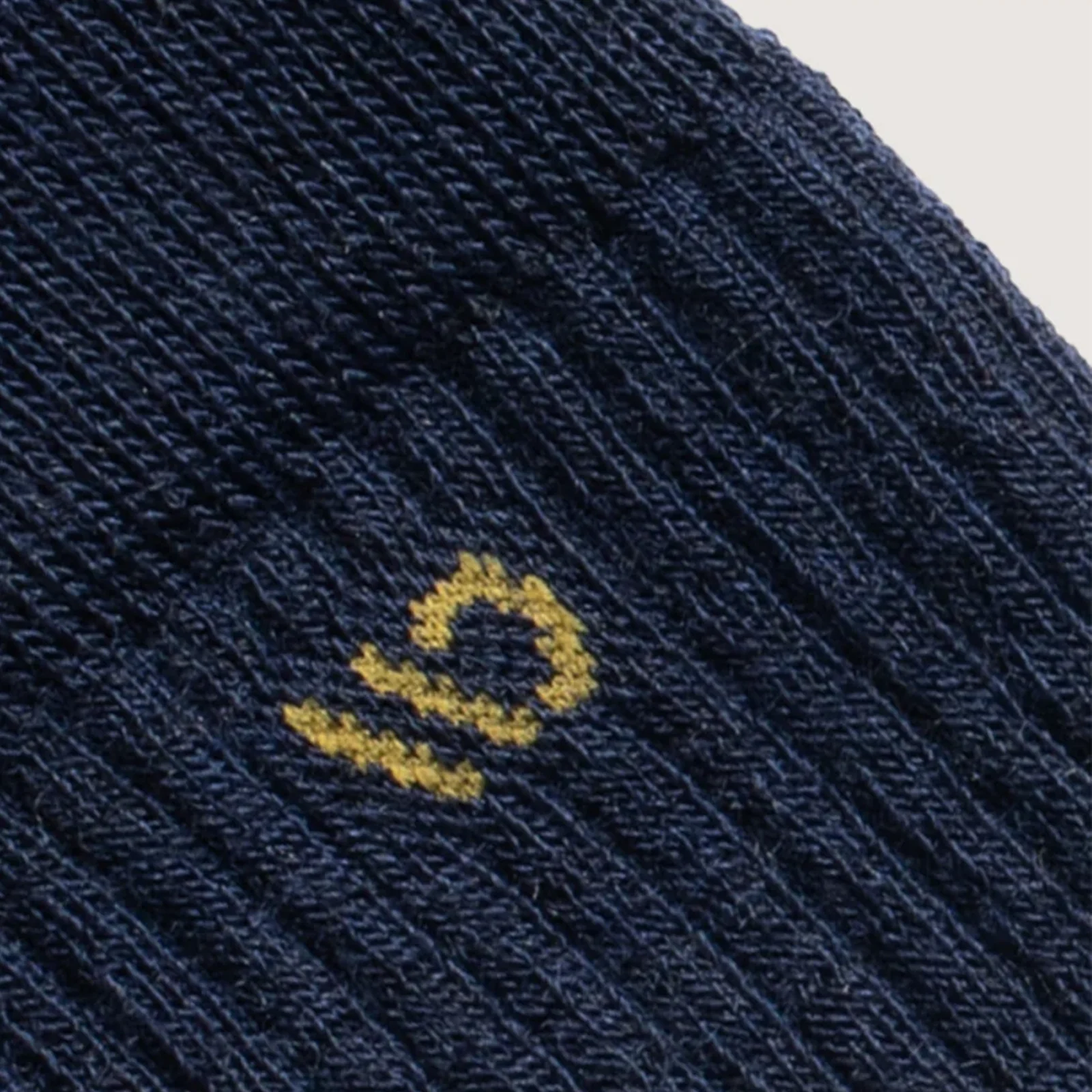 Wide Open Solid Cushioned Micro Crew Sock (Men) - Denim - Image 5