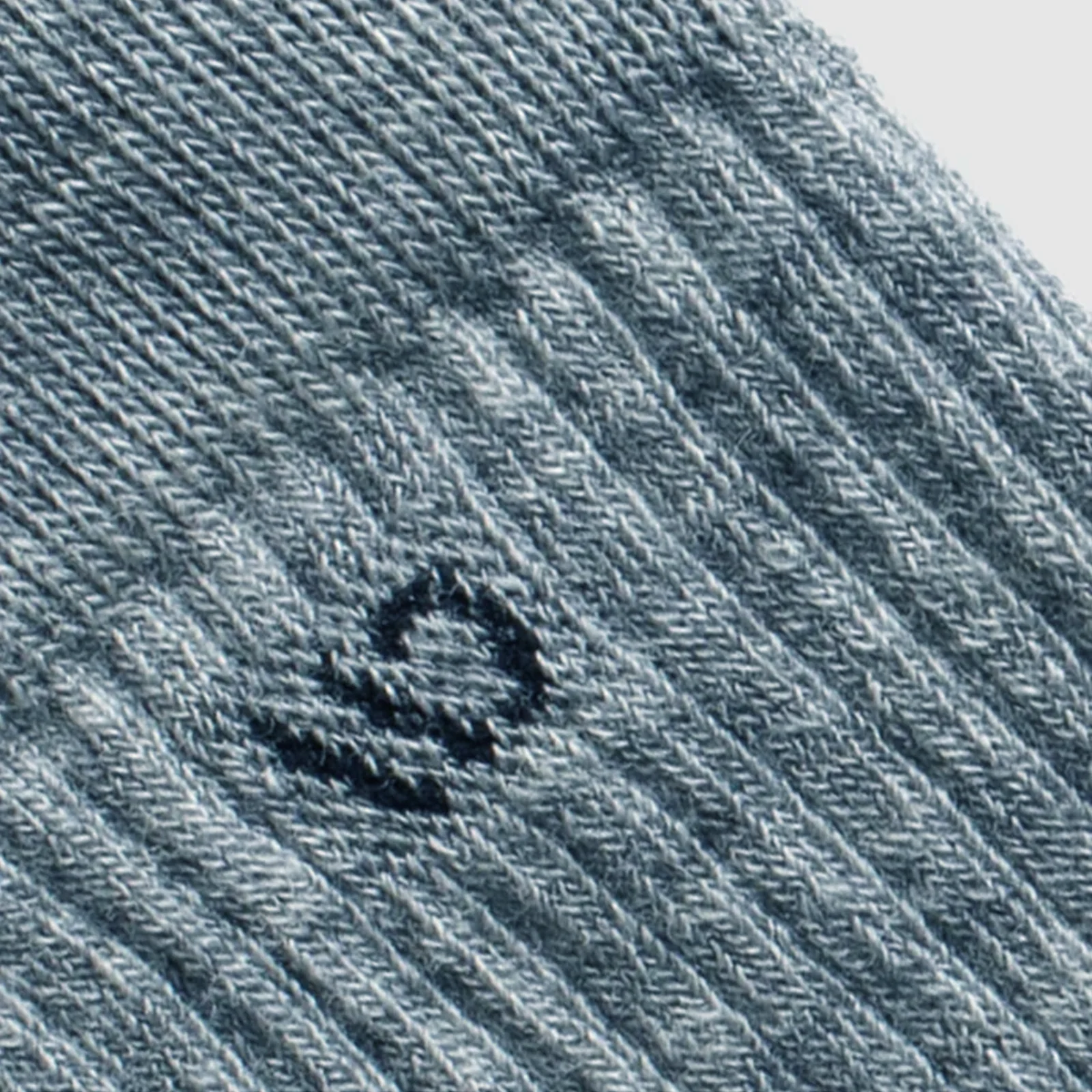 Wide Open Solid Cushioned Micro Crew Sock (Men) - Light Grey - Image 5