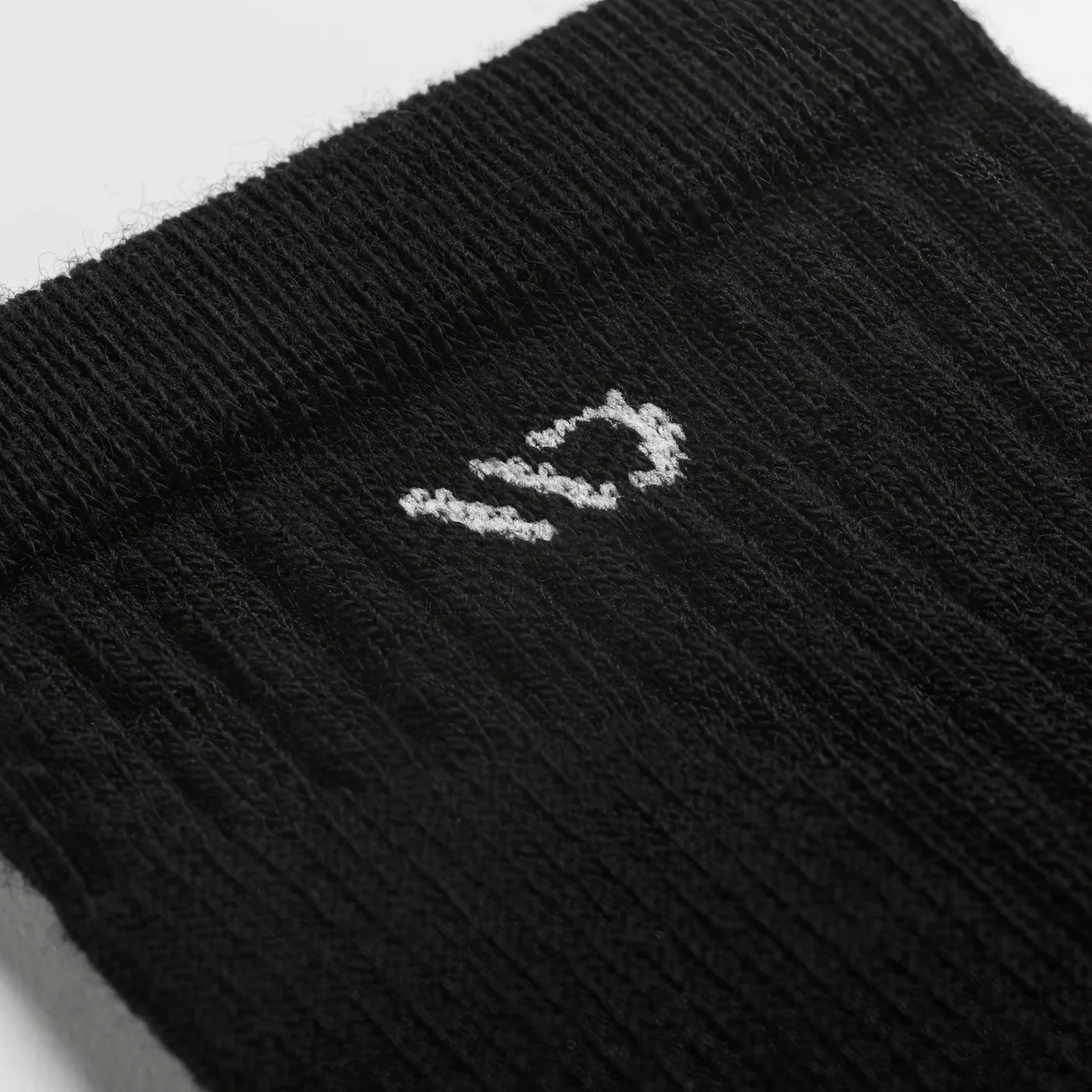 Wide Open Solid Cushioned Quarter Sock (Men) - Black - Image 2