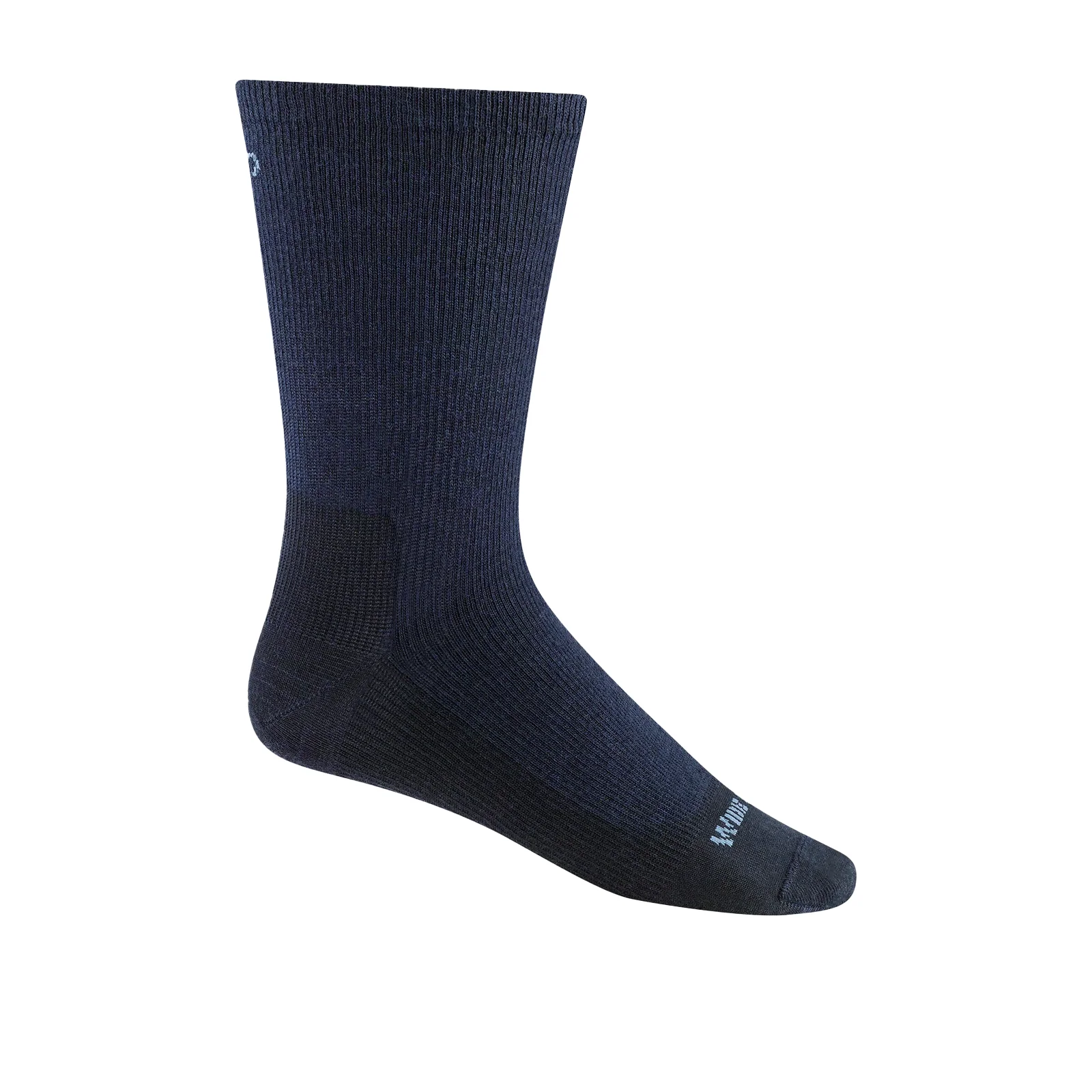 Wide Open Solid Lightweight Crew Sock (Men) - Navy