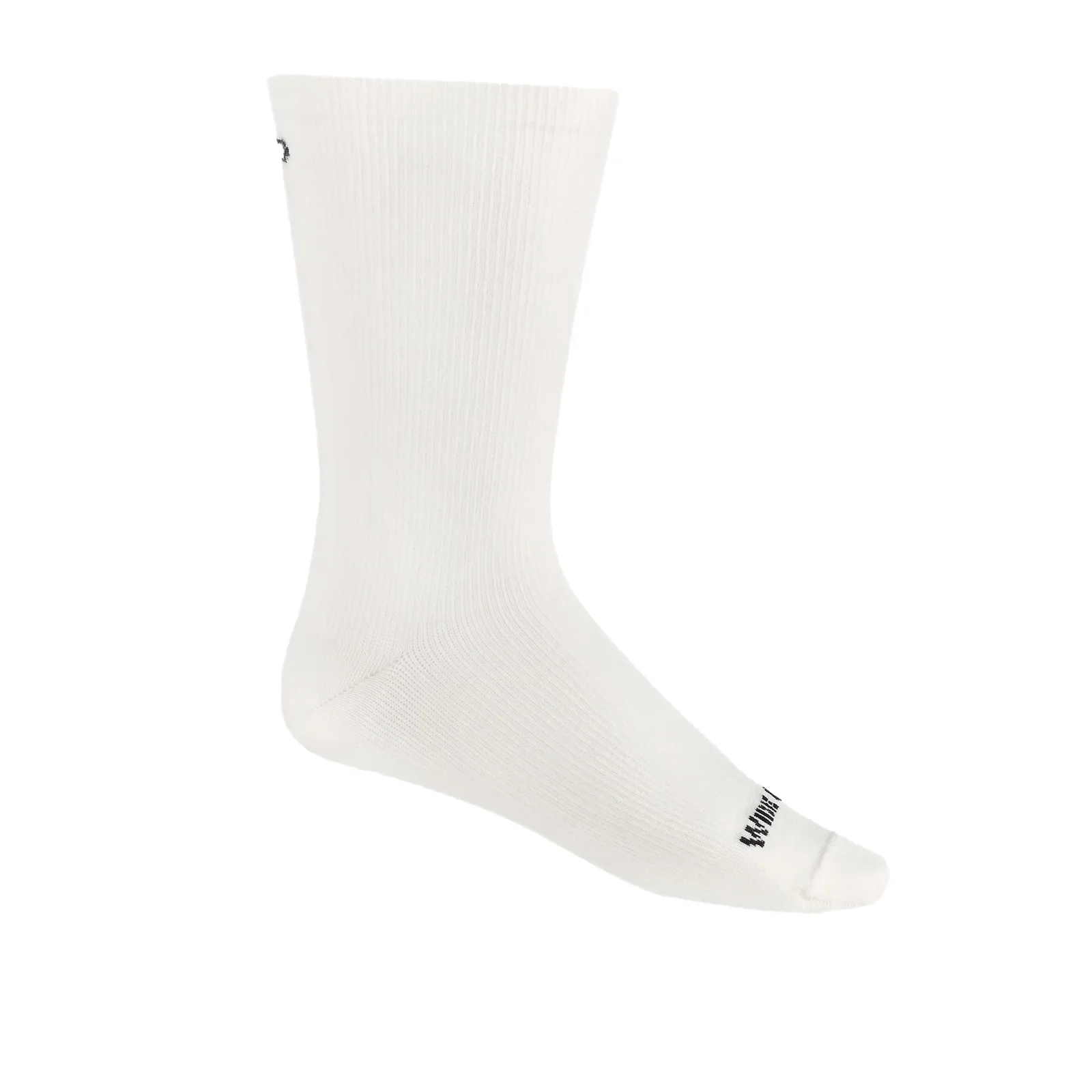 Wide Open Solid Lightweight Crew Sock (Men) - White
