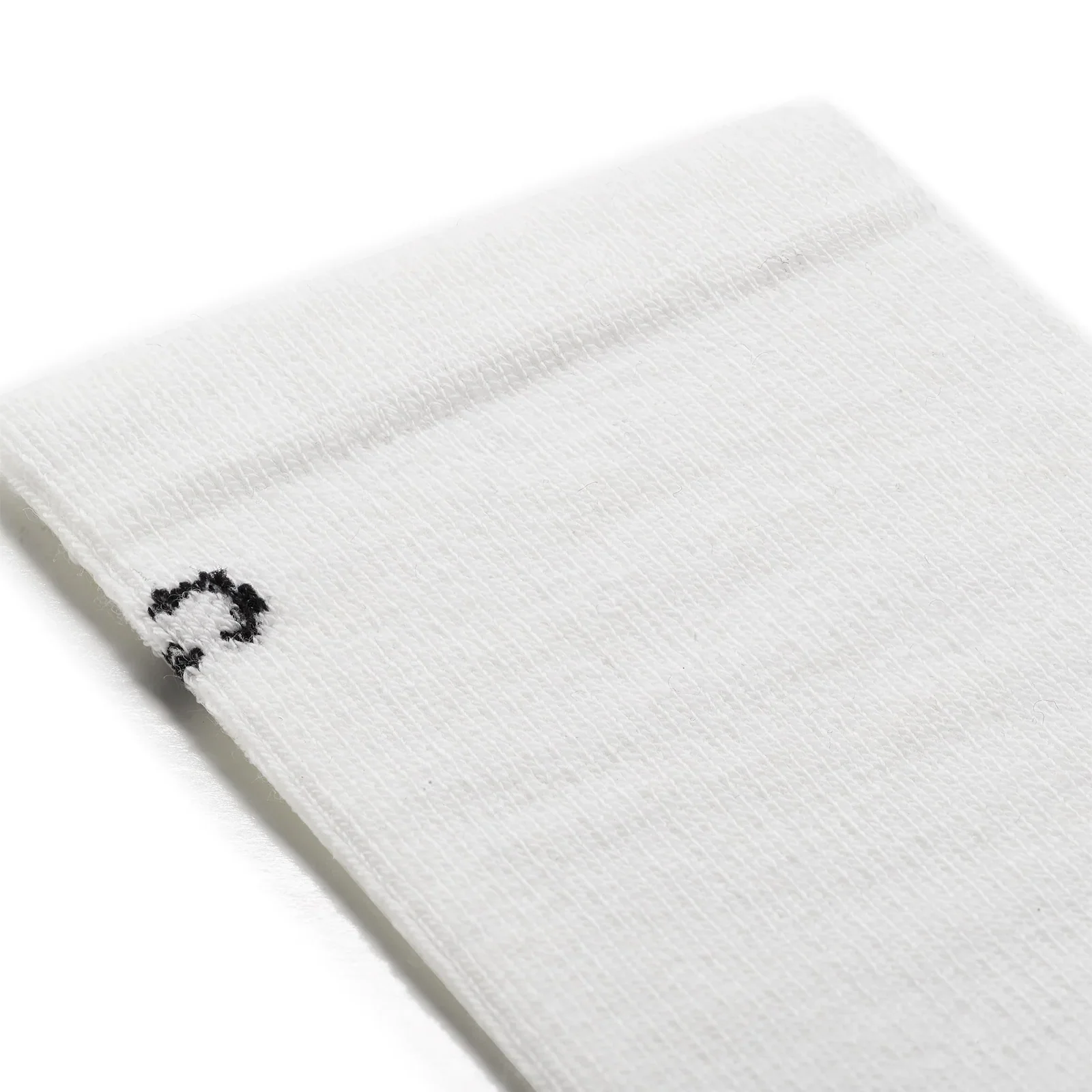 Wide Open Solid Lightweight Crew Sock (Men) - White - Image 2