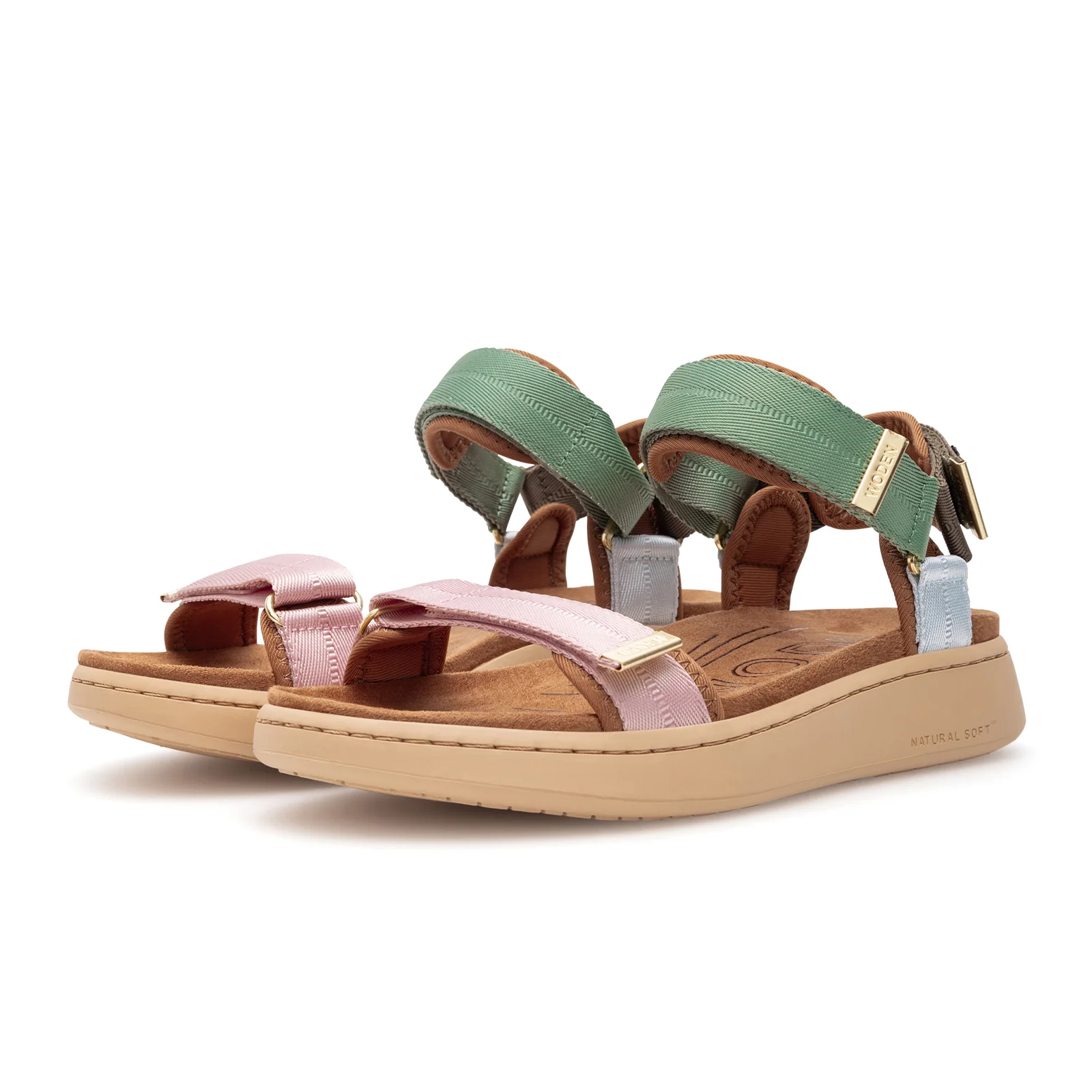 Woden Line Active Sandal (Women) - Algae Multi - Image 2