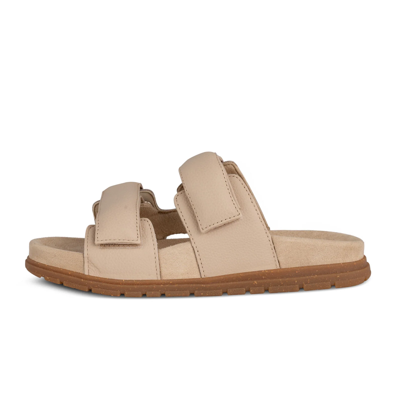 Woden Lisa Slide Sandal (Women) - Coffee Cream Leather - Image 2