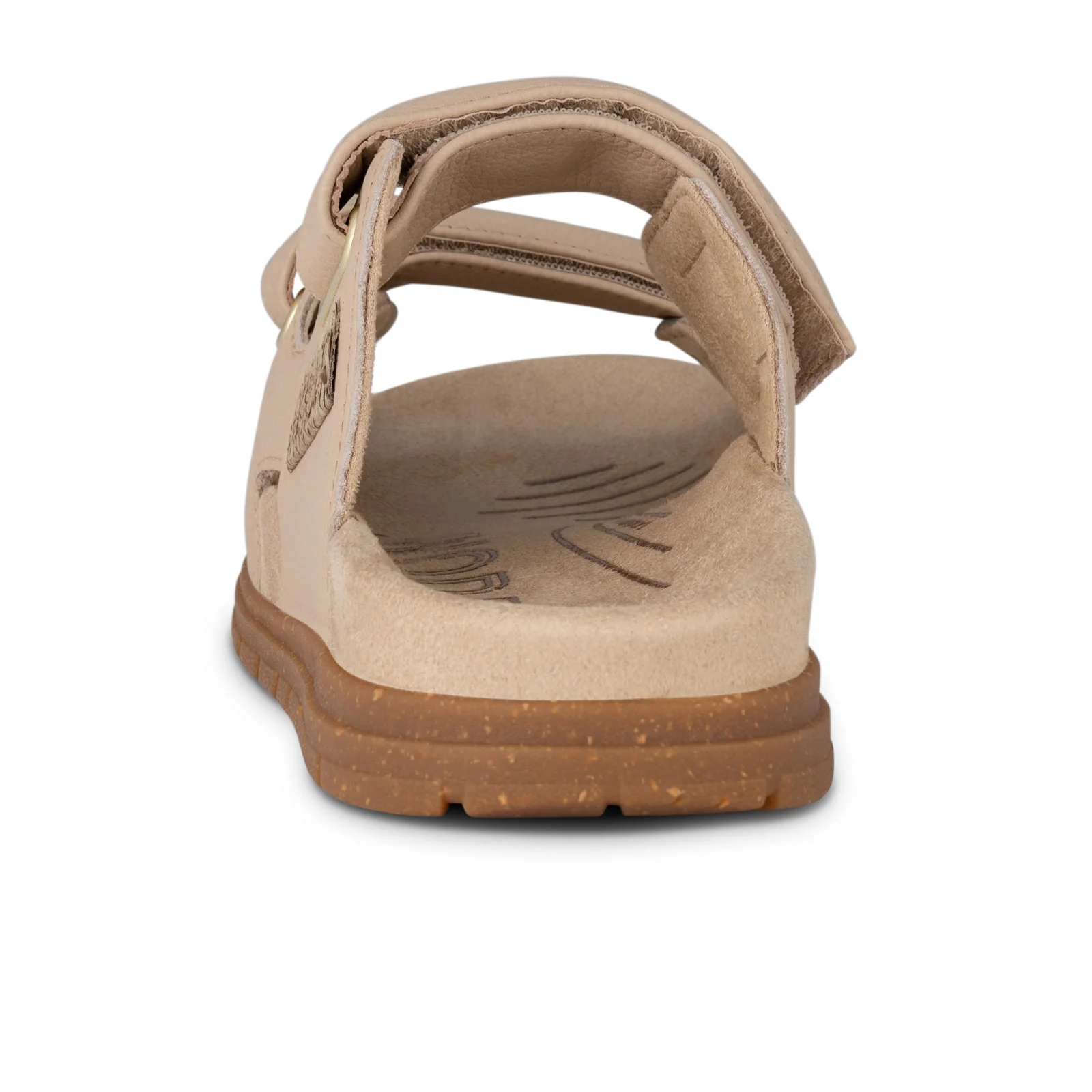 Woden Lisa Slide Sandal (Women) - Coffee Cream Leather - Image 4