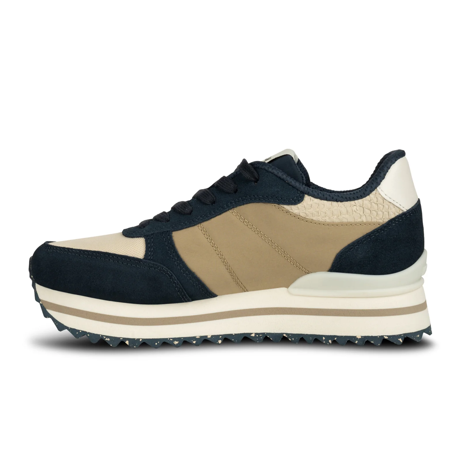 Woden Ronja Plateau Sneaker (Women) - Navy Multi - Image 2