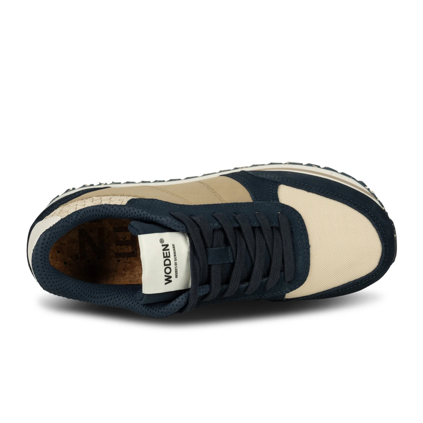 Woden Ronja Plateau Sneaker (Women) - Navy Multi - Image 4