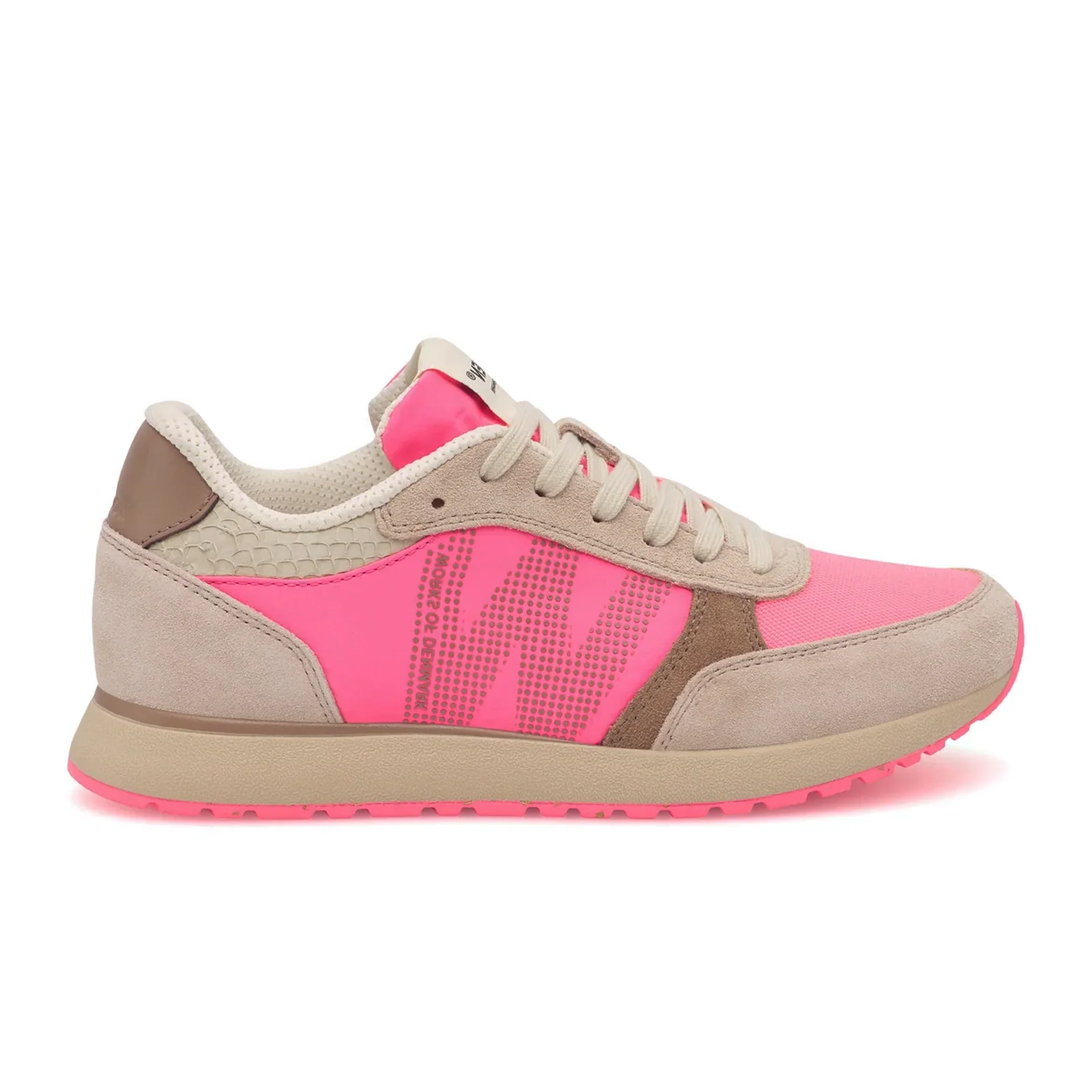 Woden Ronja Tricolor Sneaker (Women) - Raspberry Multi