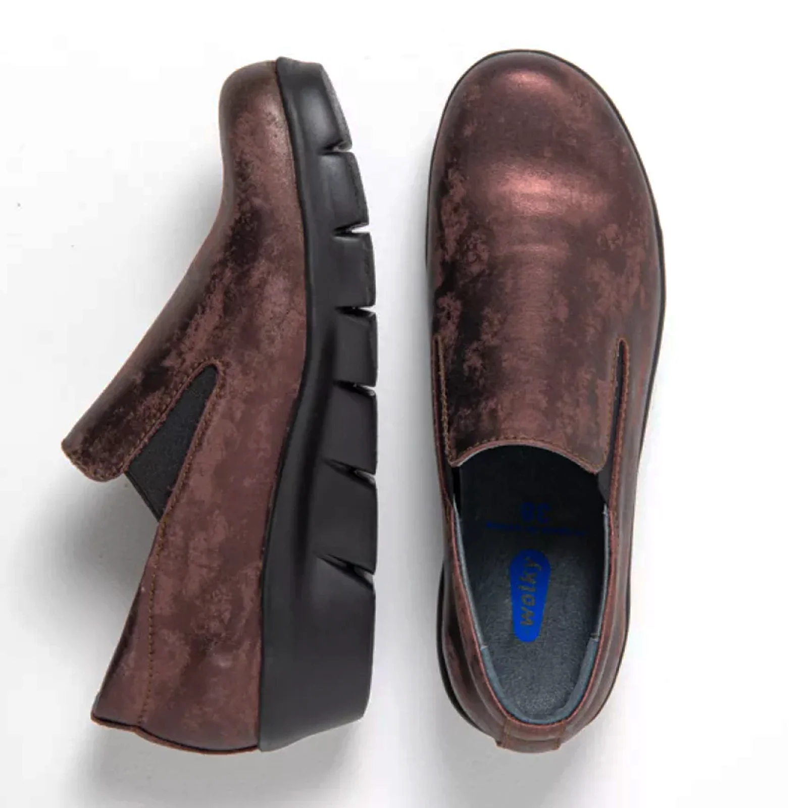 Wolky Mesita Slip On (Women) - Mahogany Brown - Image 2
