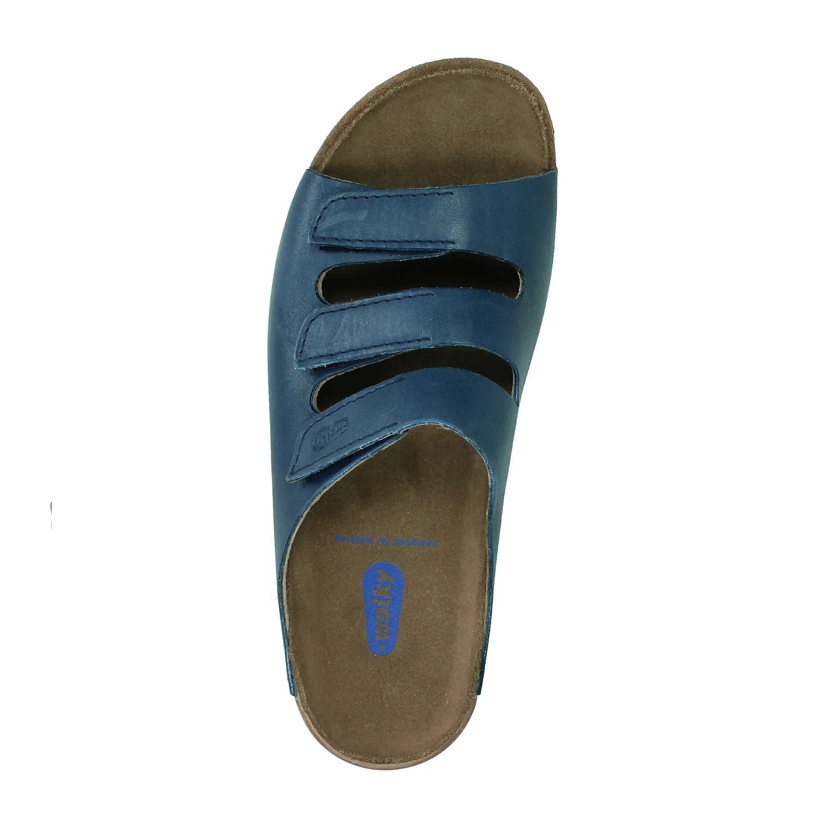 Wolky Nomad Slide Sandal (Women) - Blue - Image 3