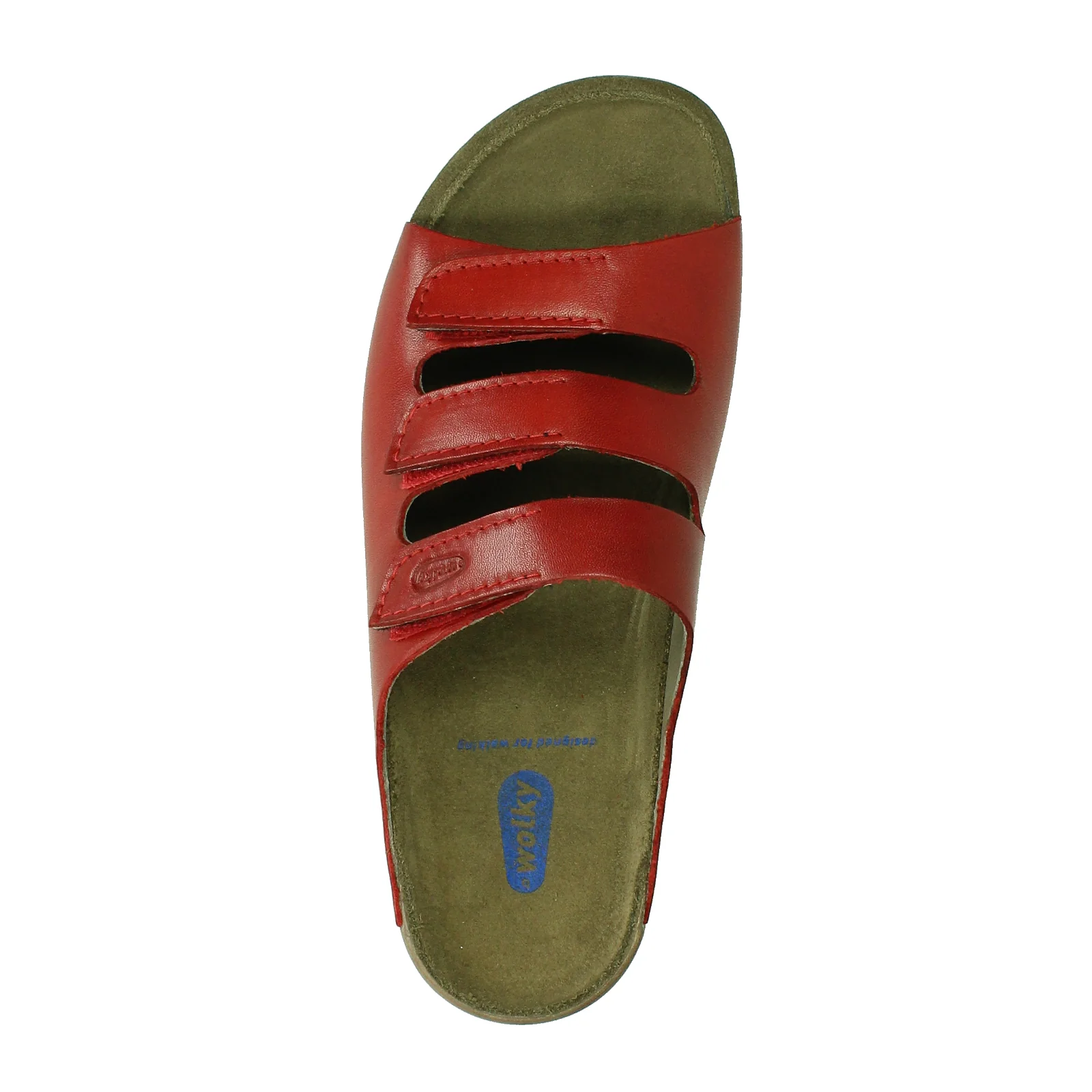 Wolky Nomad Slide Sandal (Women) - Red - Image 2