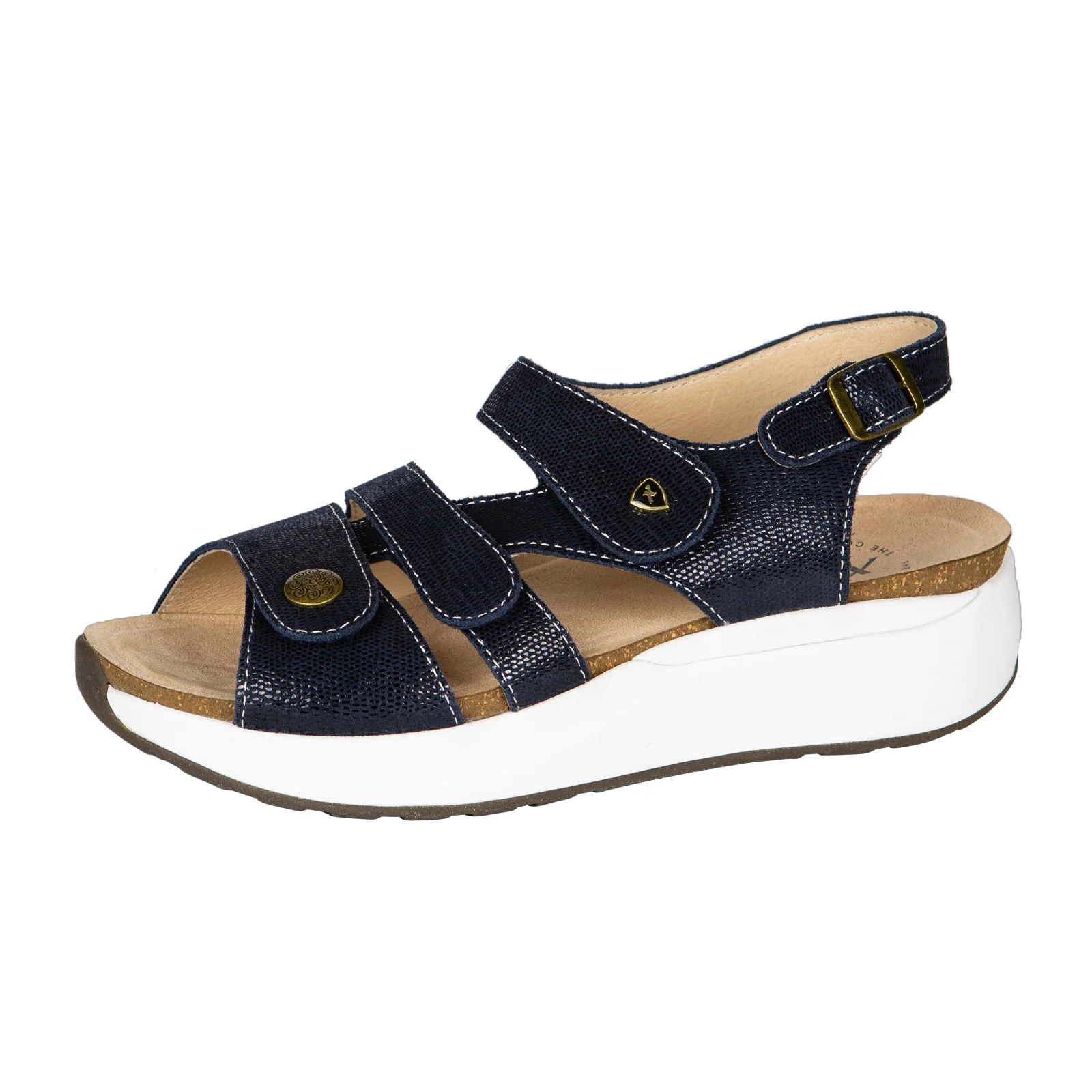 Xelero Mykonos Backstrap Sandal (Women) - Navy - Image 2