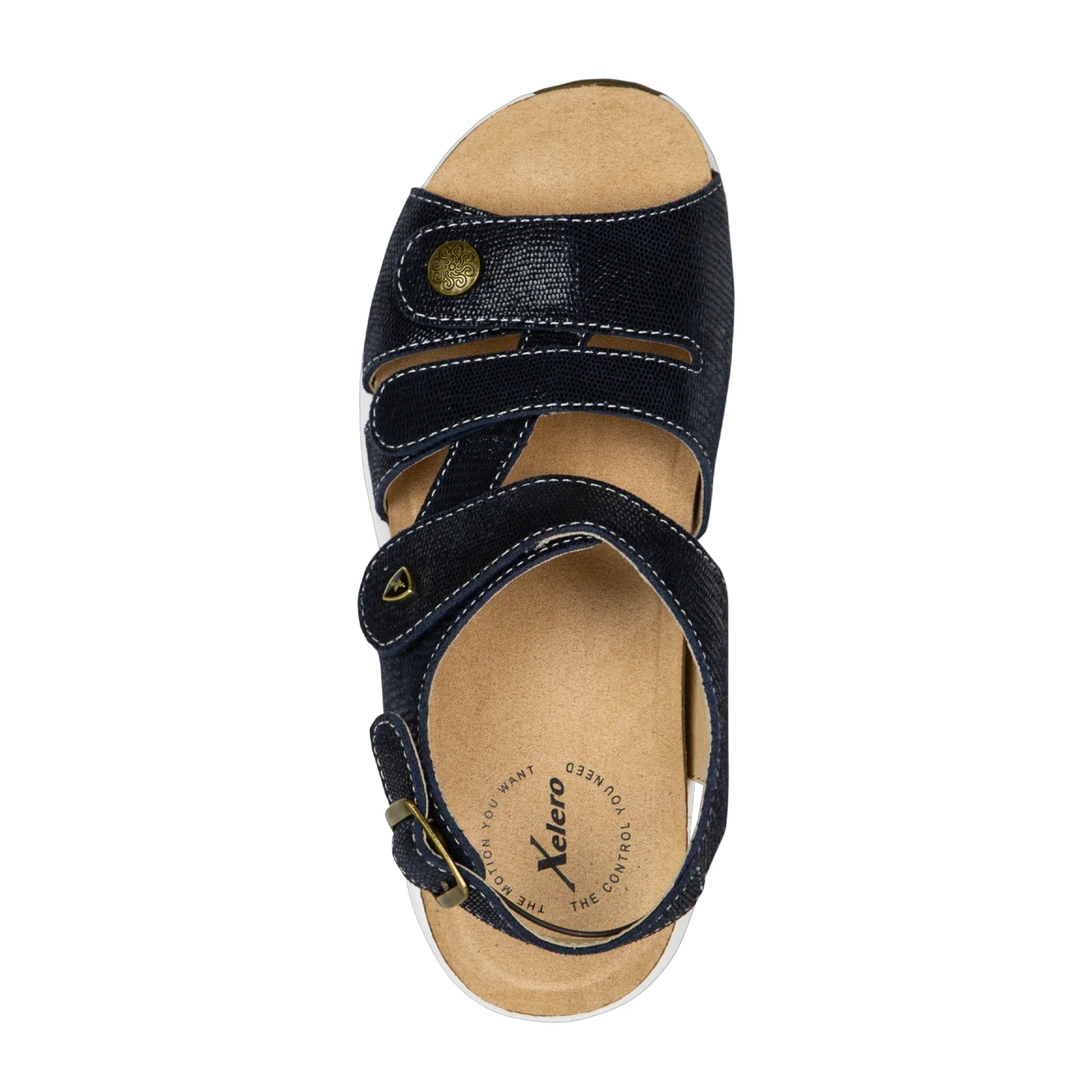 Xelero Mykonos Backstrap Sandal (Women) - Navy - Image 5
