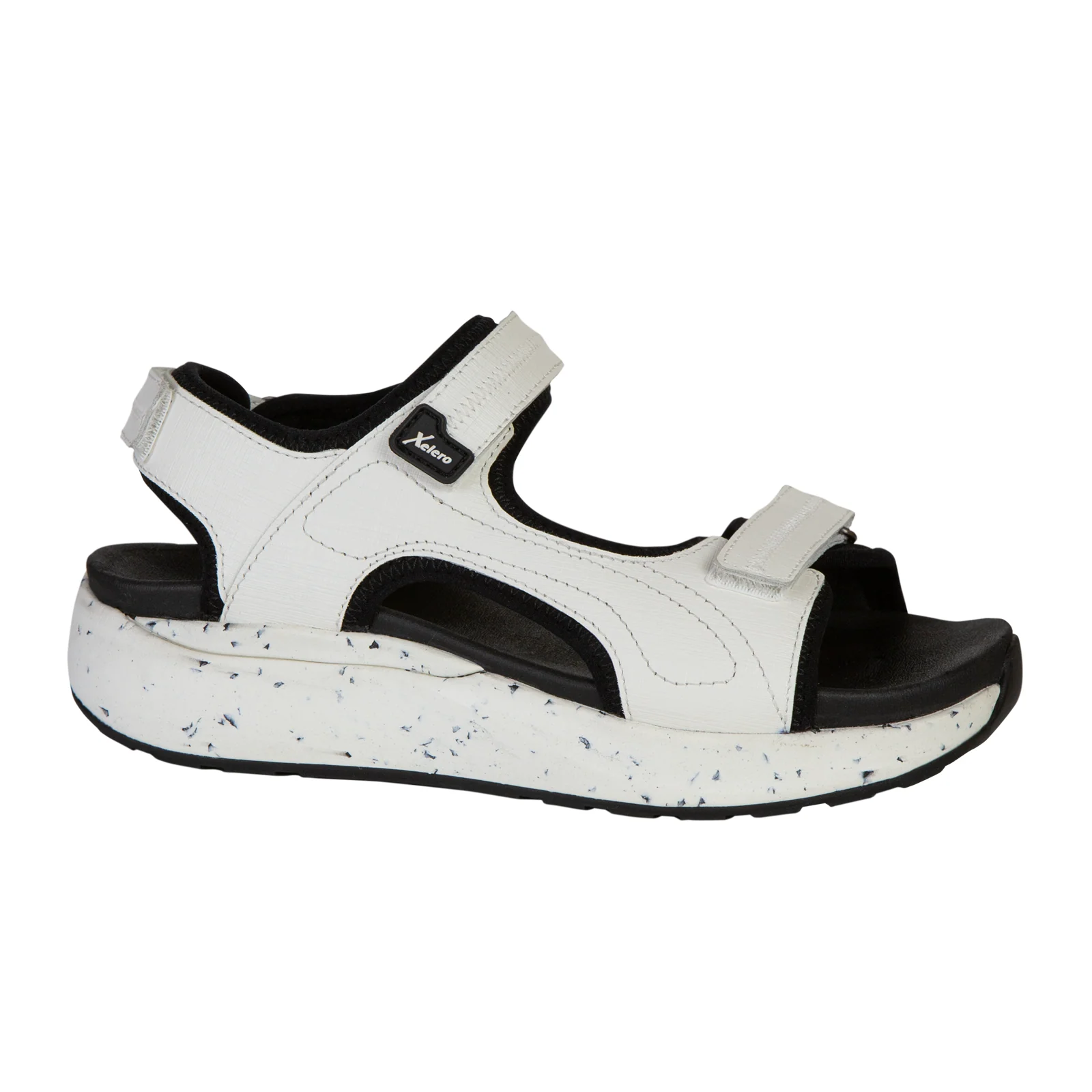 Xelero Sofia Backstrap Sandal (Women) - Ice/Black