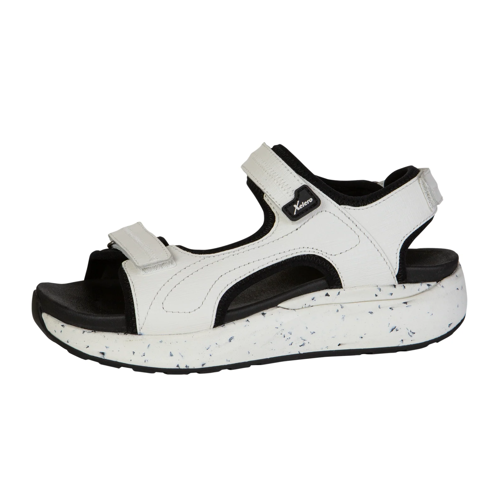 Xelero Sofia Backstrap Sandal (Women) - Ice/Black - Image 2