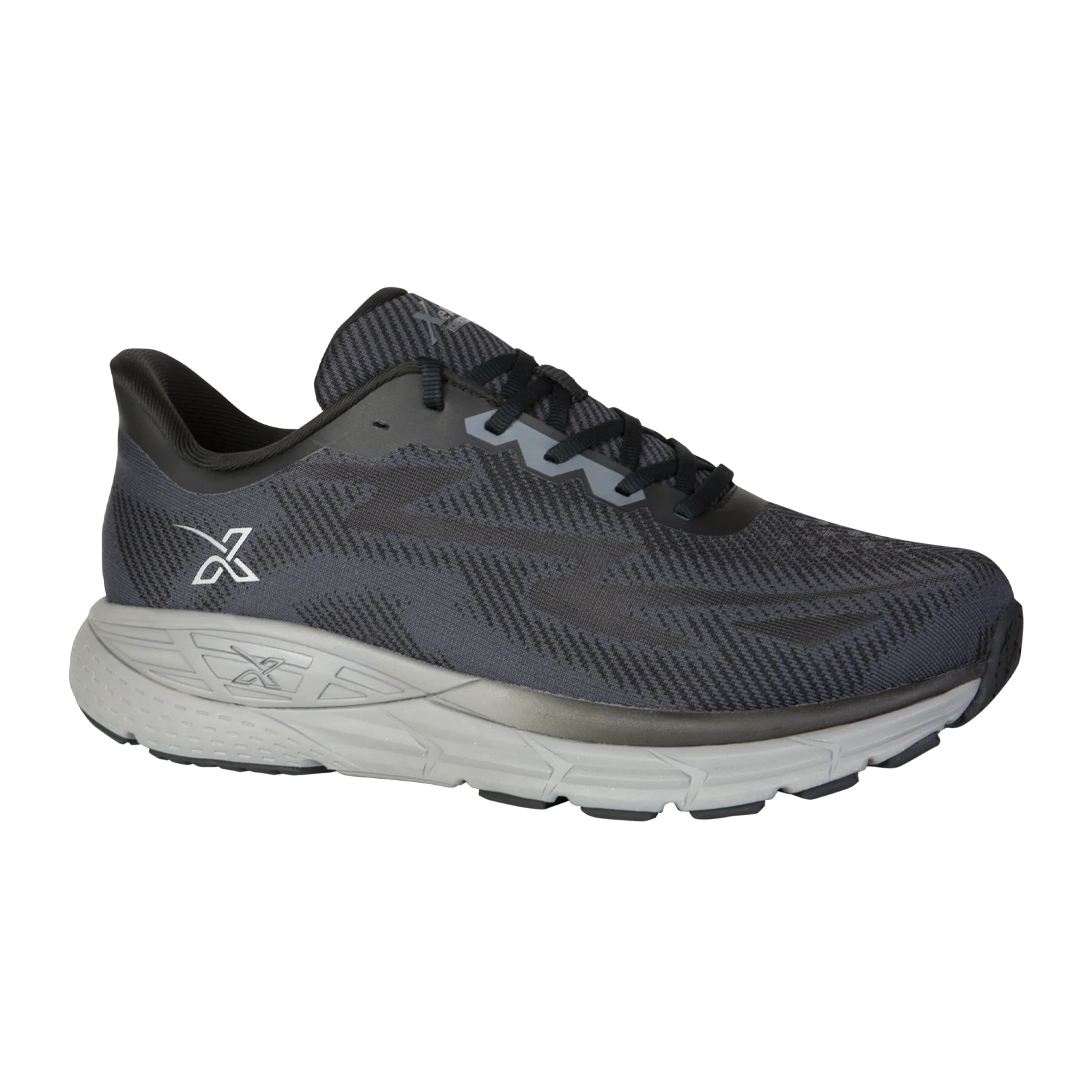 Xelero X-GPS Running Shoe (Men) - Black/Grey