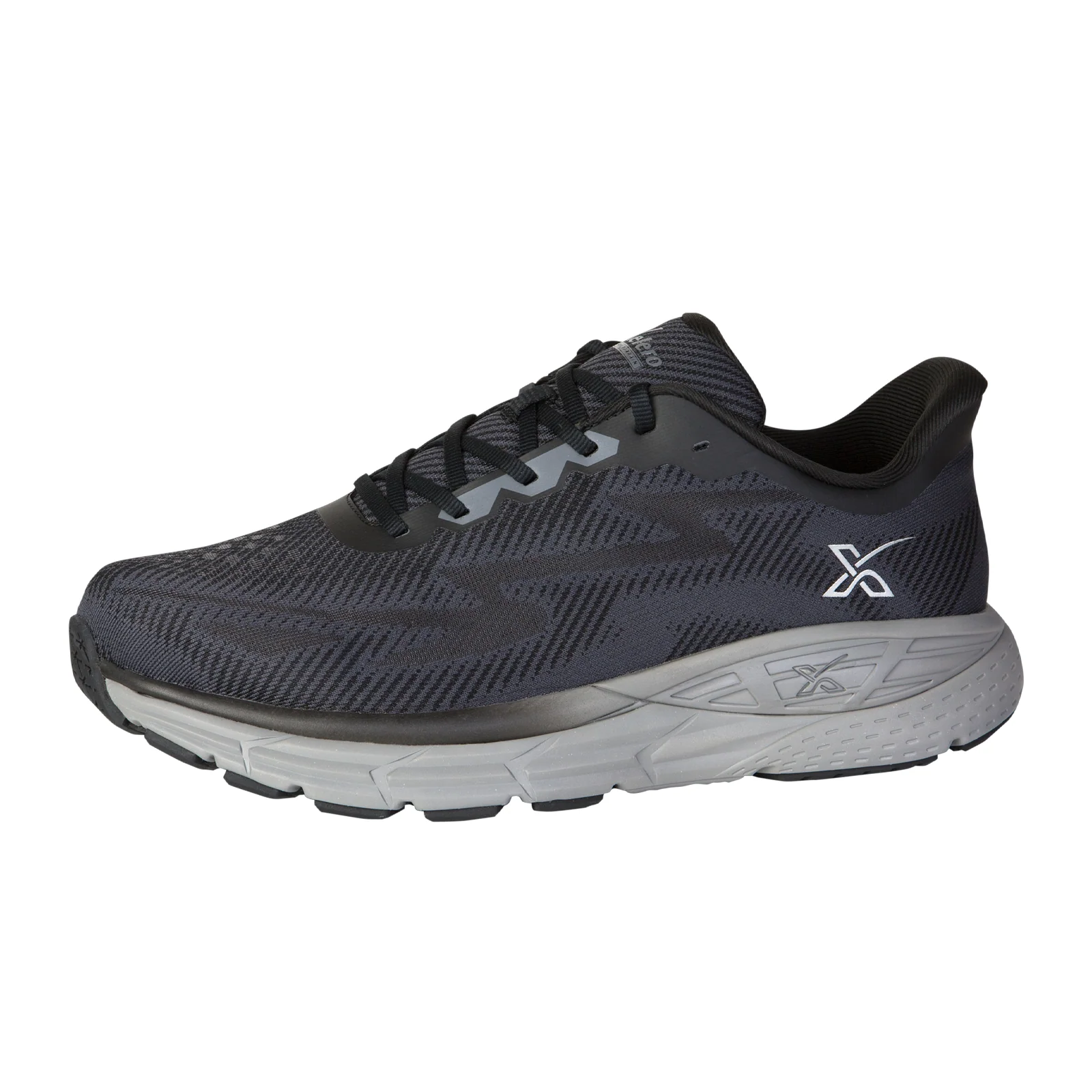 Xelero X-GPS Running Shoe (Men) - Black/Grey - Image 2