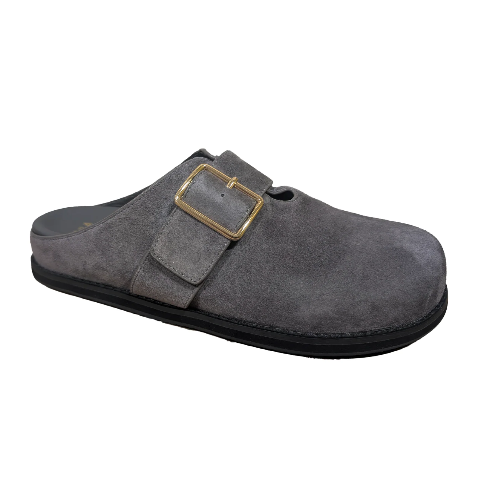 Ziera Moris Clog (Women) - Dark Taupe Suede - Image 3