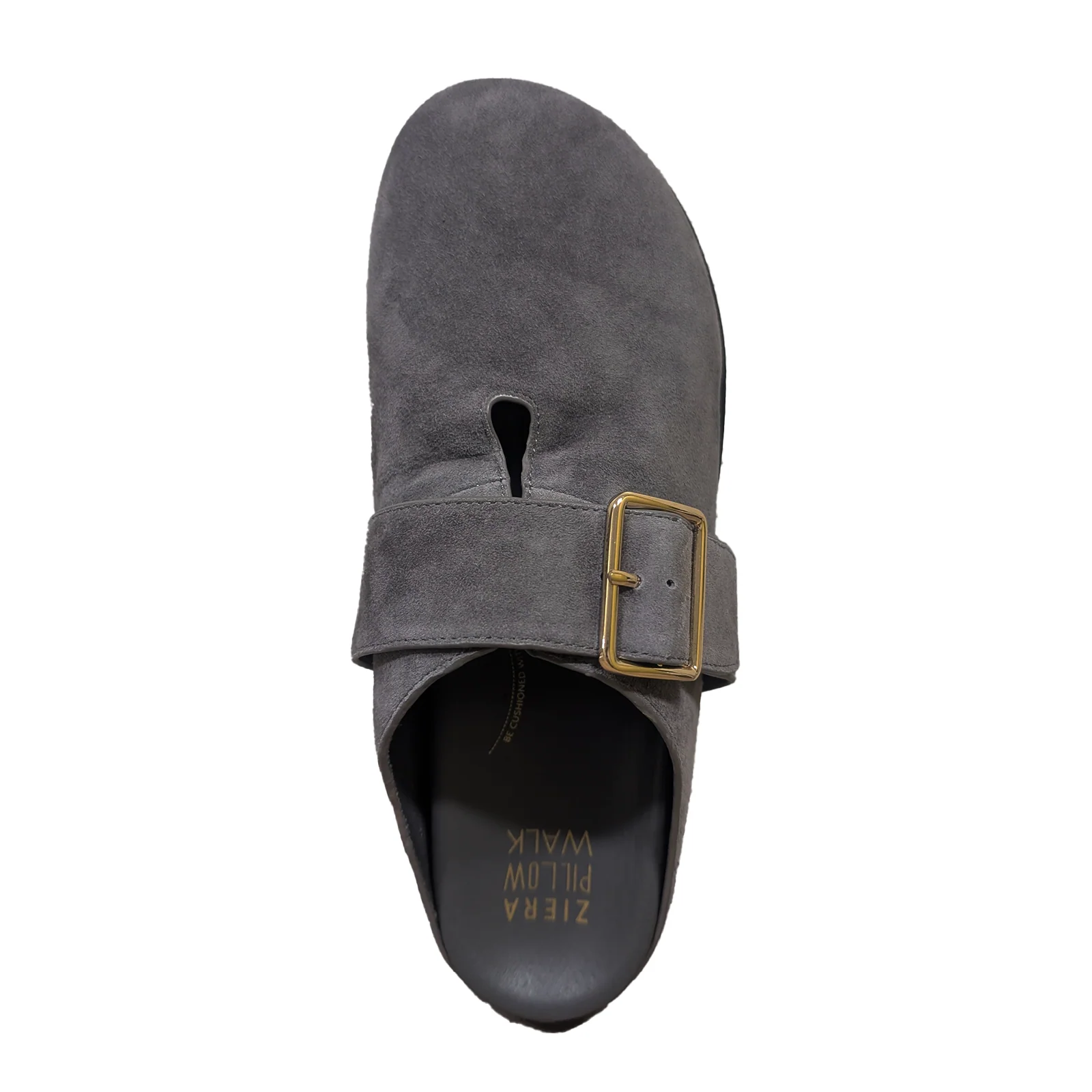 Ziera Moris Clog (Women) - Dark Taupe Suede - Image 4